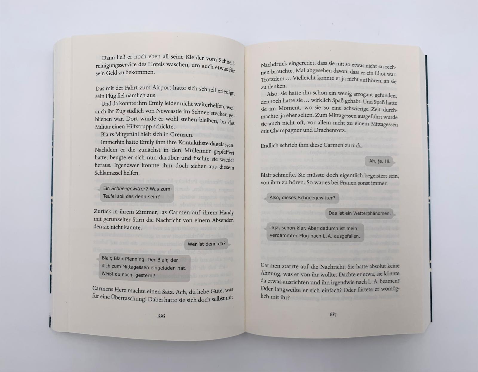 Beispielinhalt (Bild) Weihnachten in der kleinen Buchhandlung