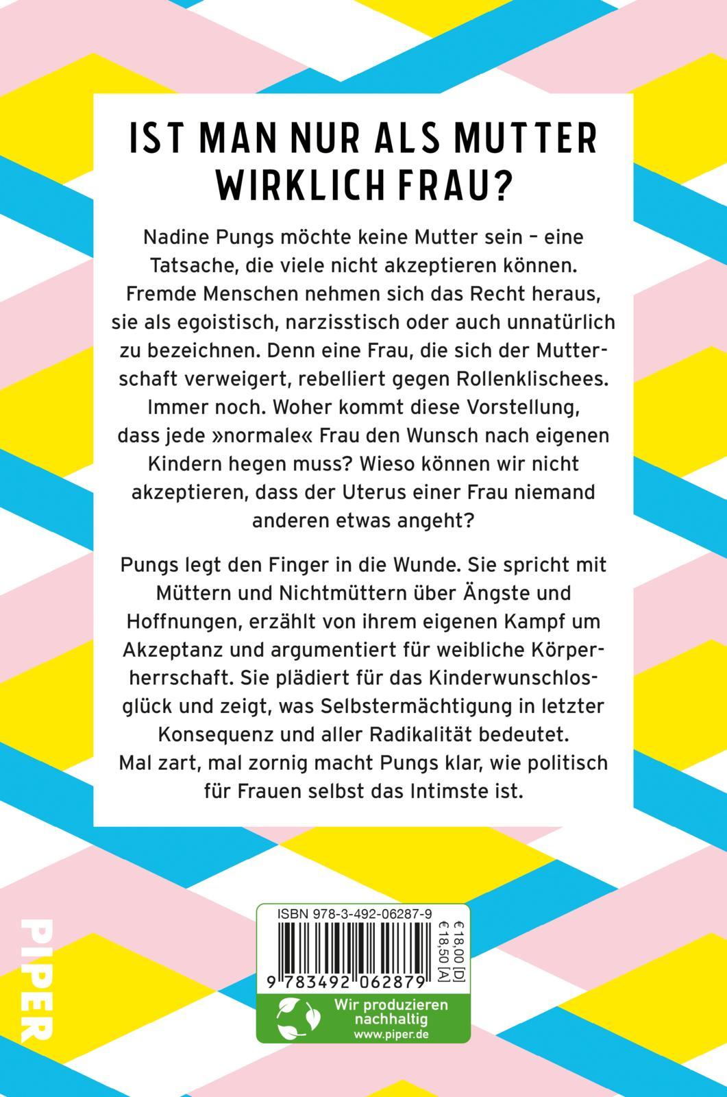 Rückseitencover Nichtmuttersein