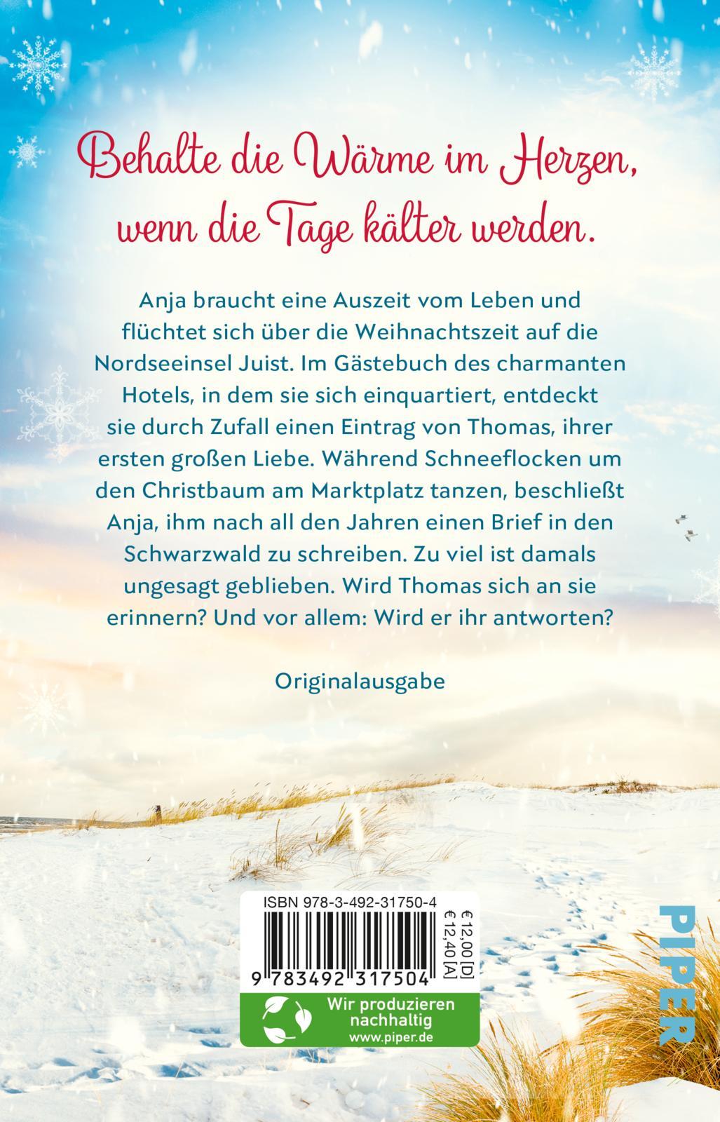 Rückseitencover Winterzauber in den Dünen
