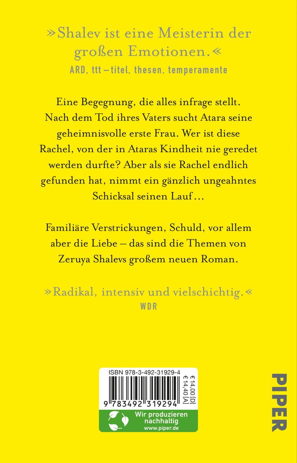 Rückseitencover Schicksal