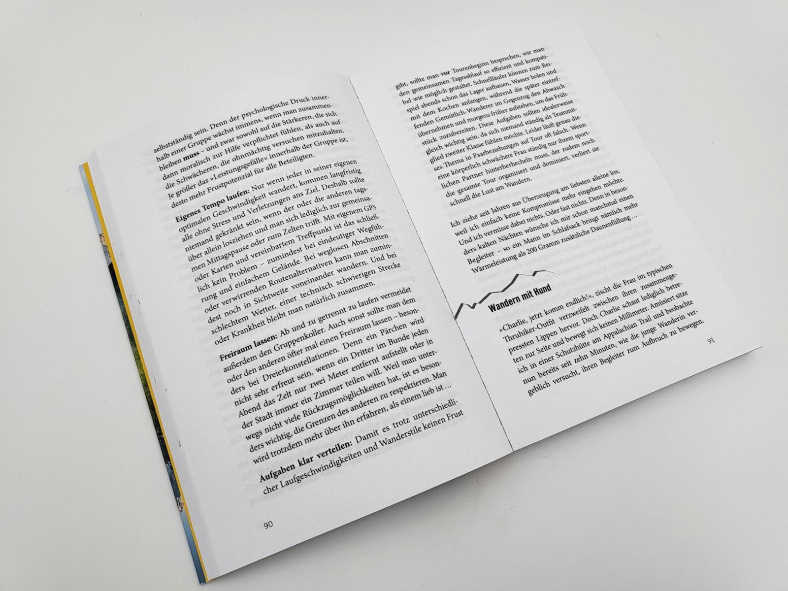 Beispielinhalt (Bild) Weite Wege Wandern