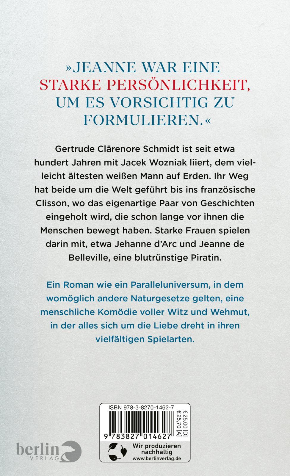 Rückseitencover Wann das mit Jeanne begann