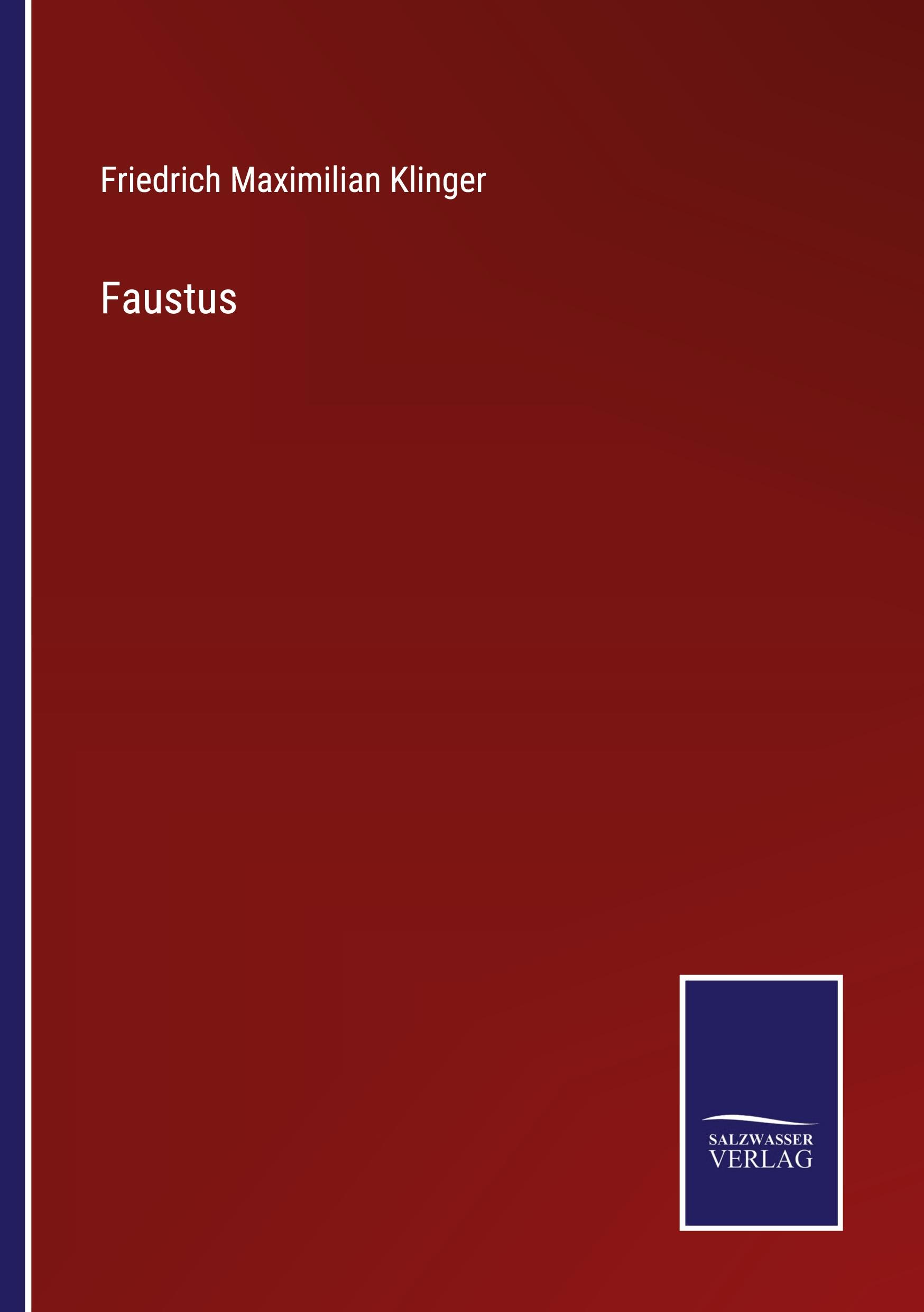 Vorderes Coverbild Faustus