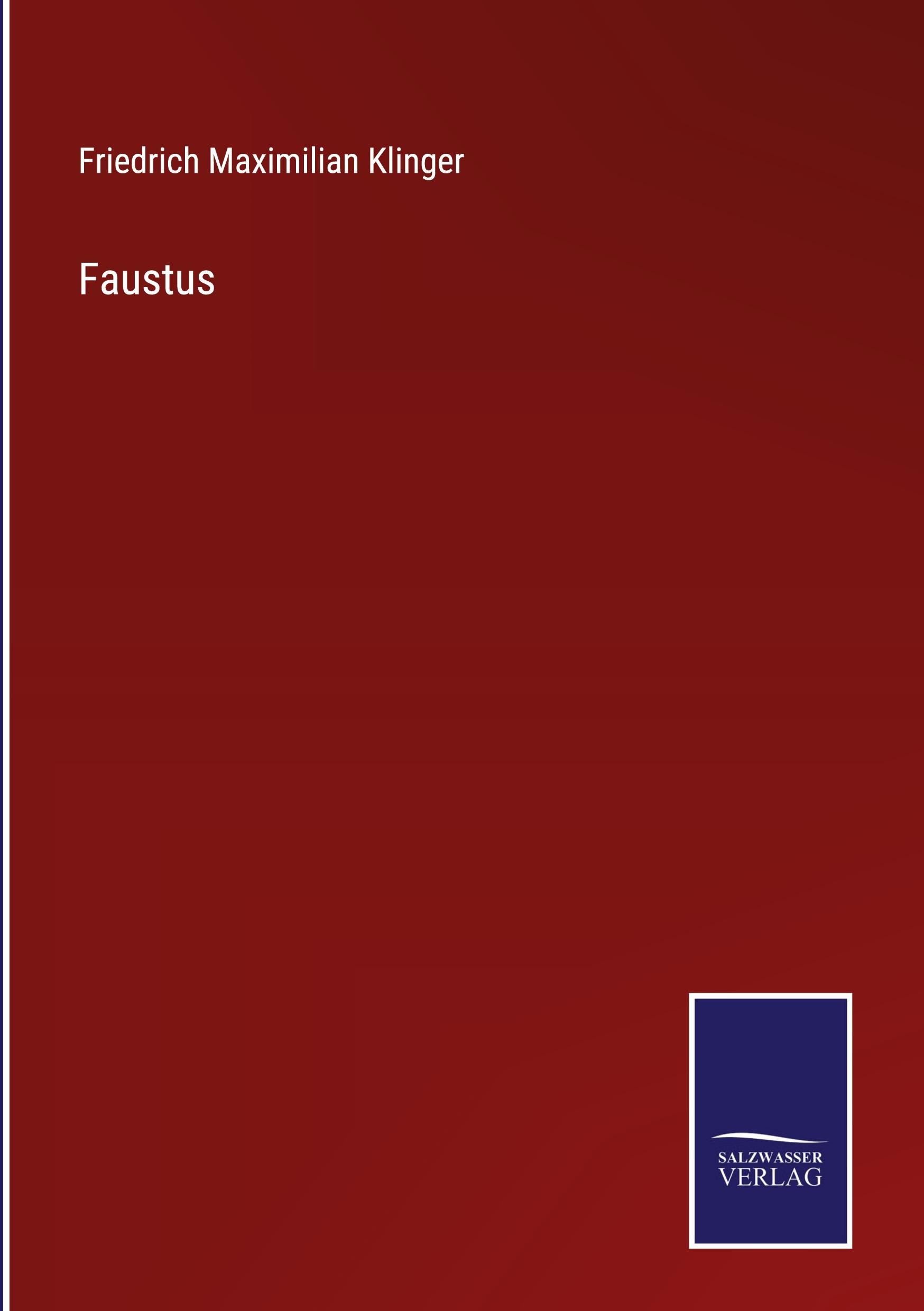 Vorderes Coverbild Faustus