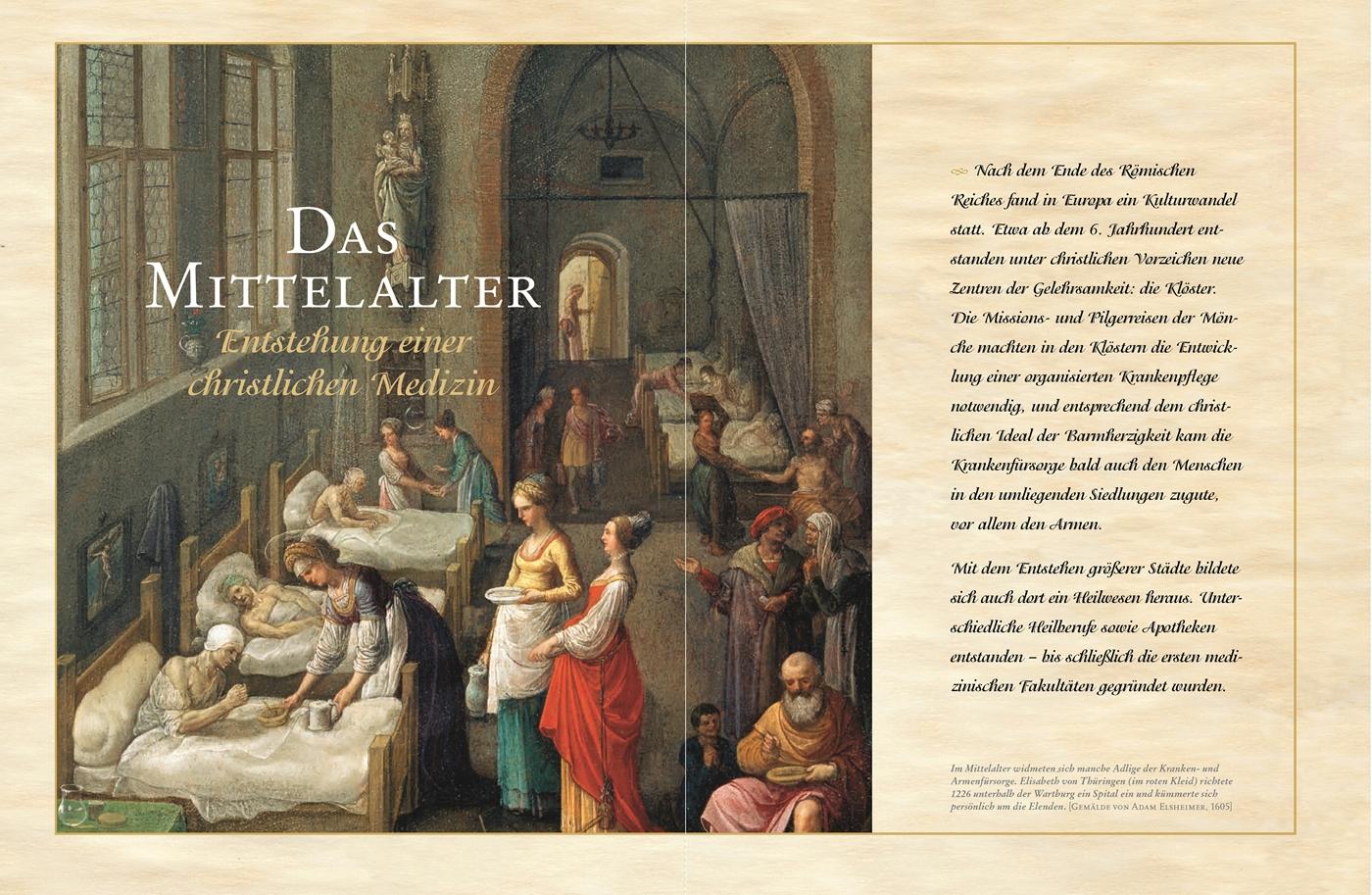 Beispielinhalt (Bild) Die Heilkunst alter Zeiten