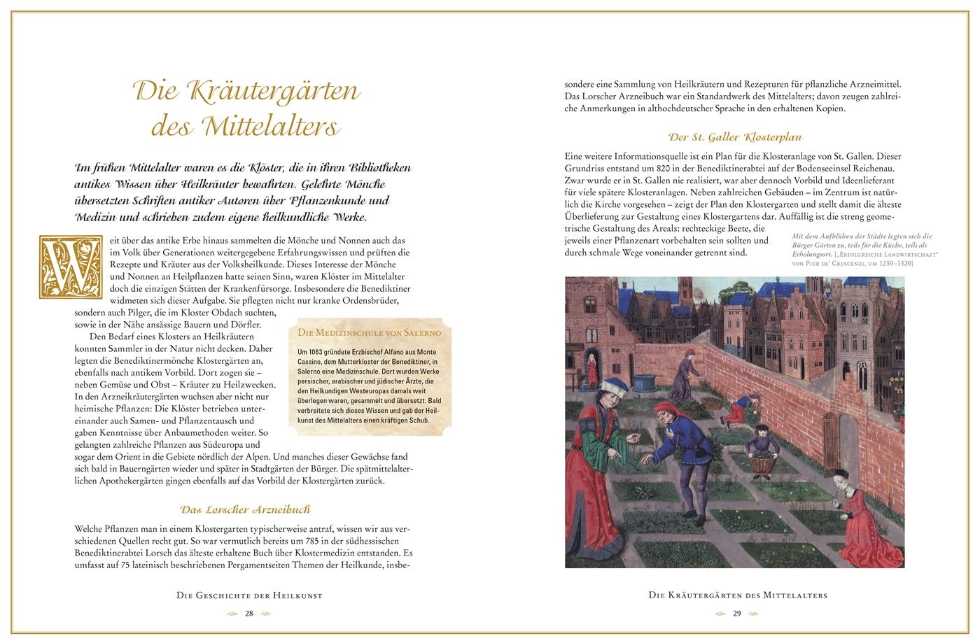 Beispielinhalt (Bild) Die Heilkunst alter Zeiten