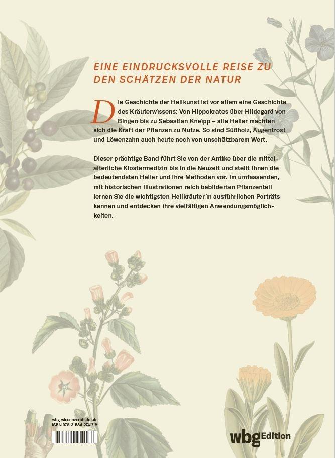 Rückseitencover Die Heilkunst alter Zeiten