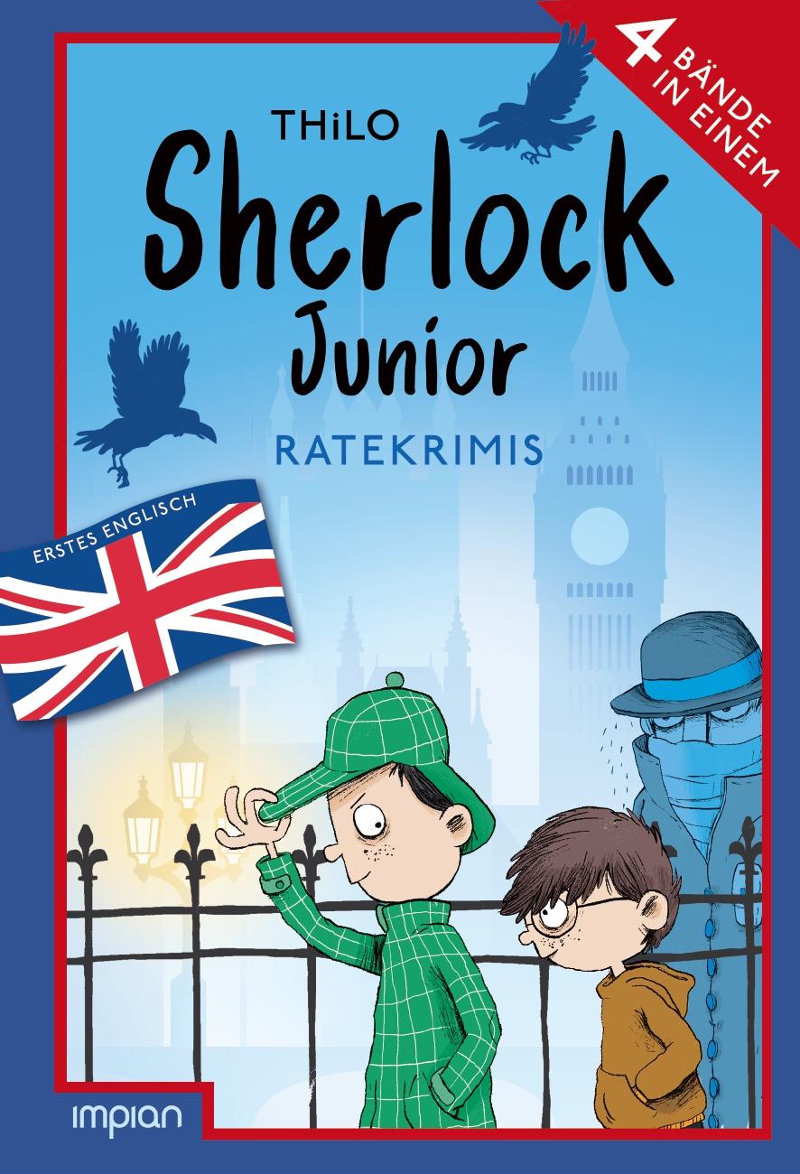 Vorderes Coverbild Sherlock Junior, Erstes Englisch: Ratekrimis