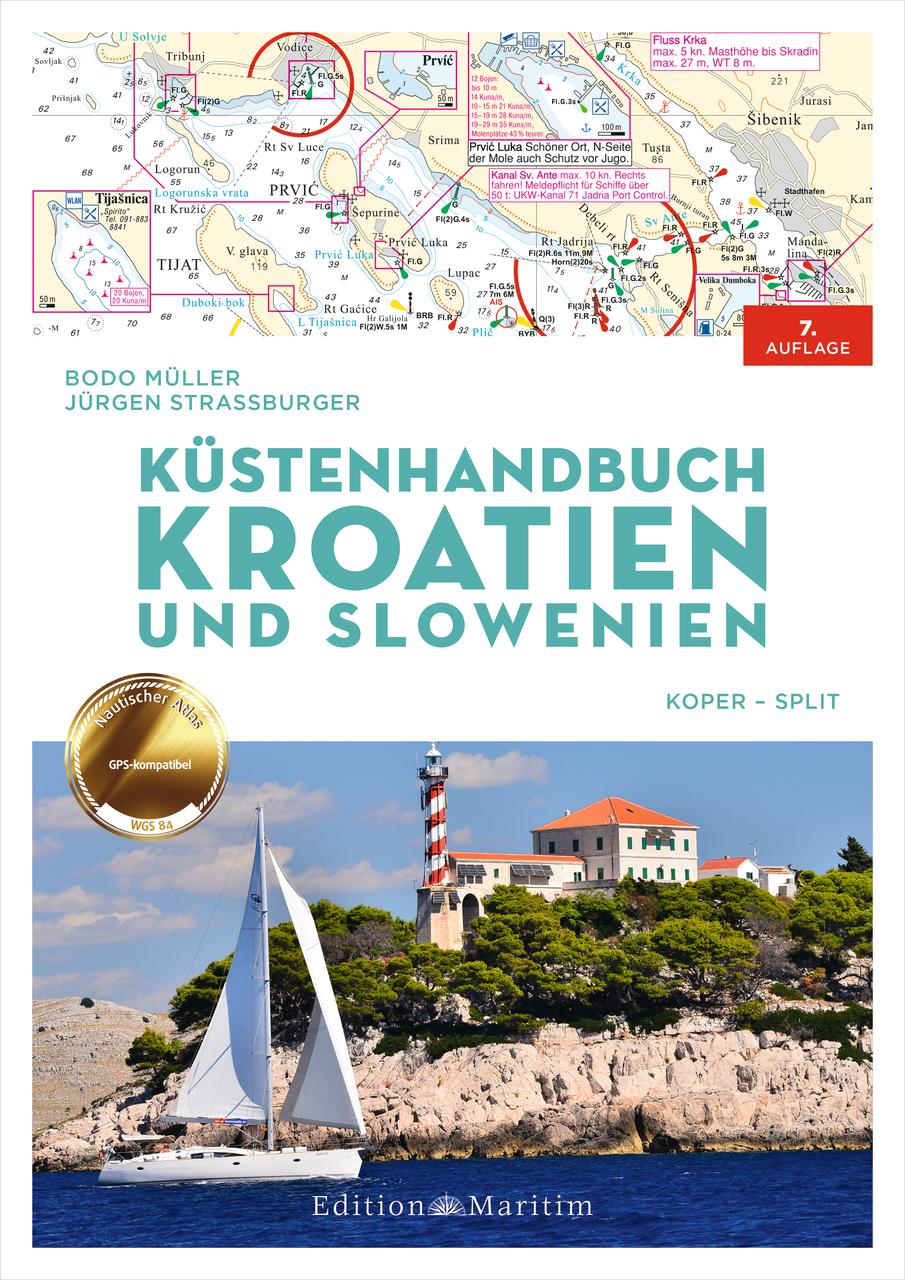 Vorderes Coverbild Küstenhandbuch Kroatien und Slowenien