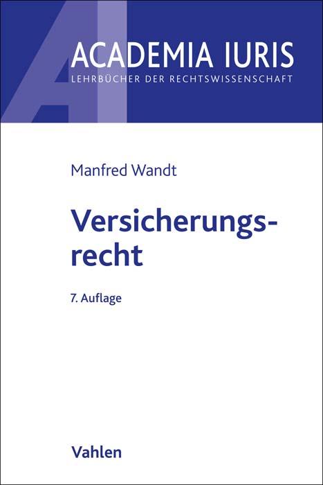 Vorderes Coverbild Versicherungsrecht
