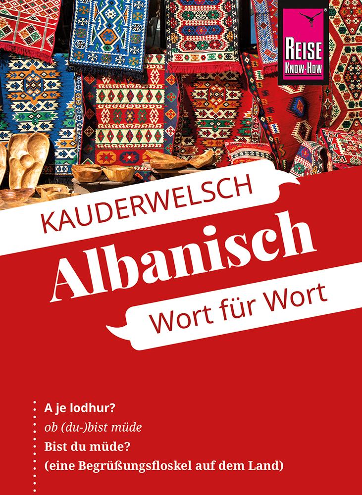 Vorderes Coverbild Albanisch - Wort für Wort