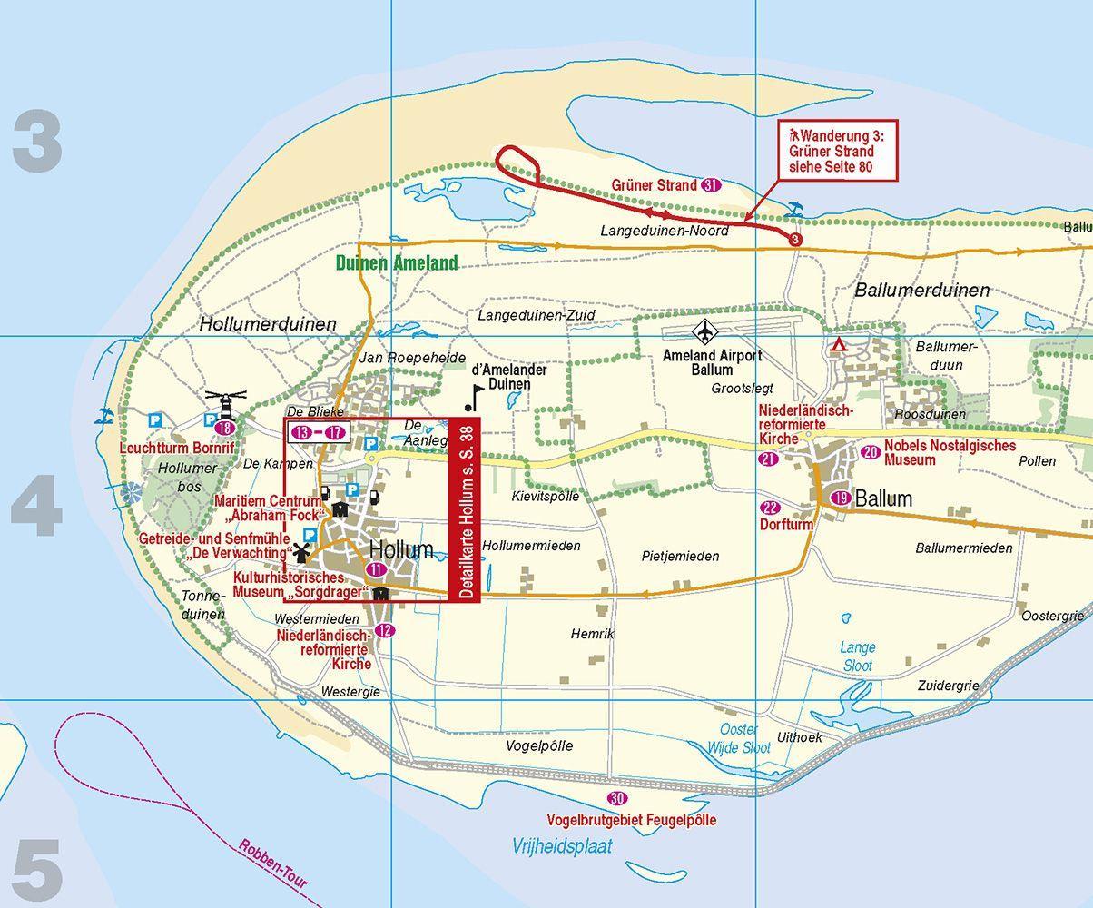 Beispielinhalt (Bild) Reise Know-How InselTrip Ameland