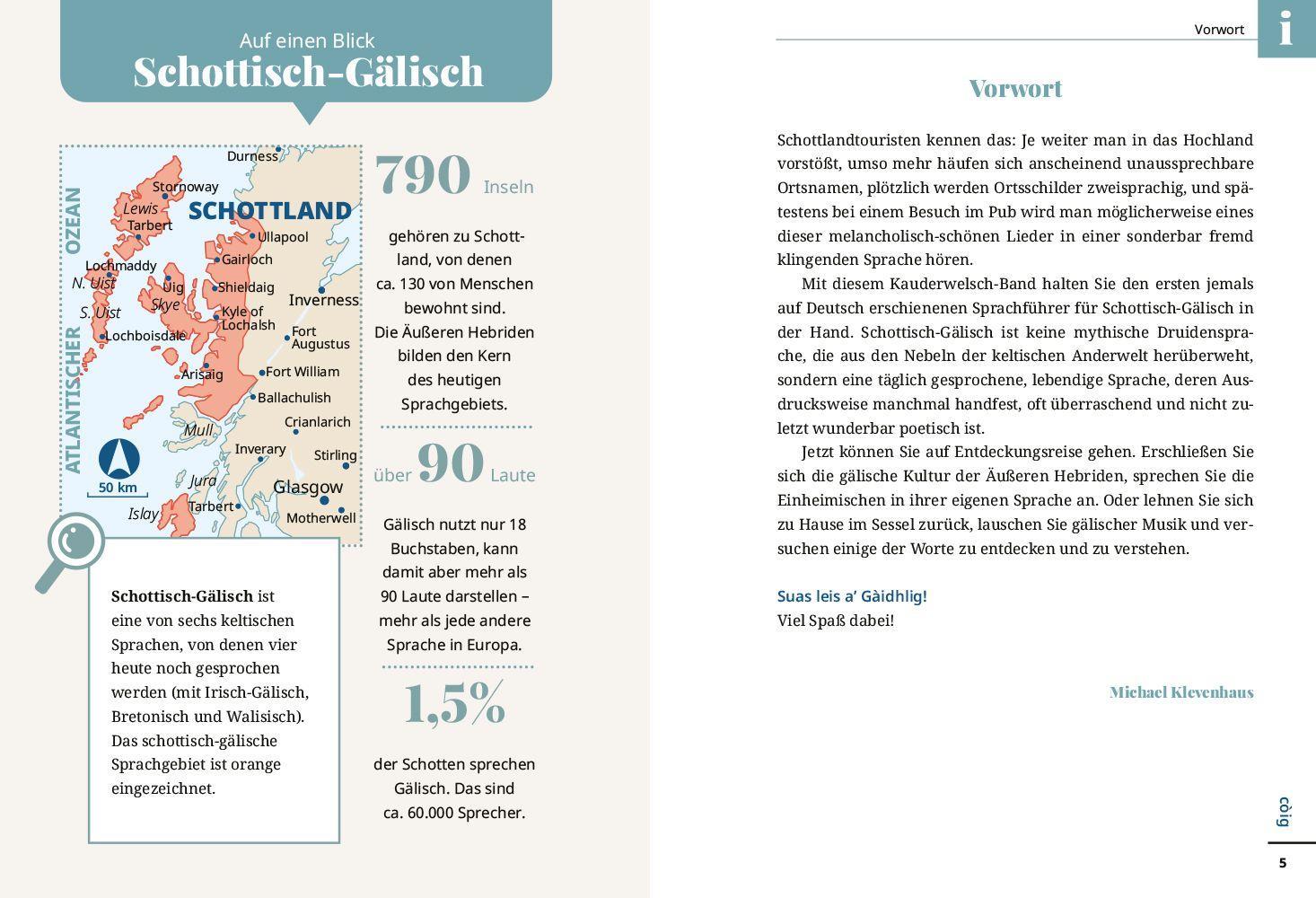 Beispielinhalt (Bild) Schottisch-Gälisch - Wort für Wort