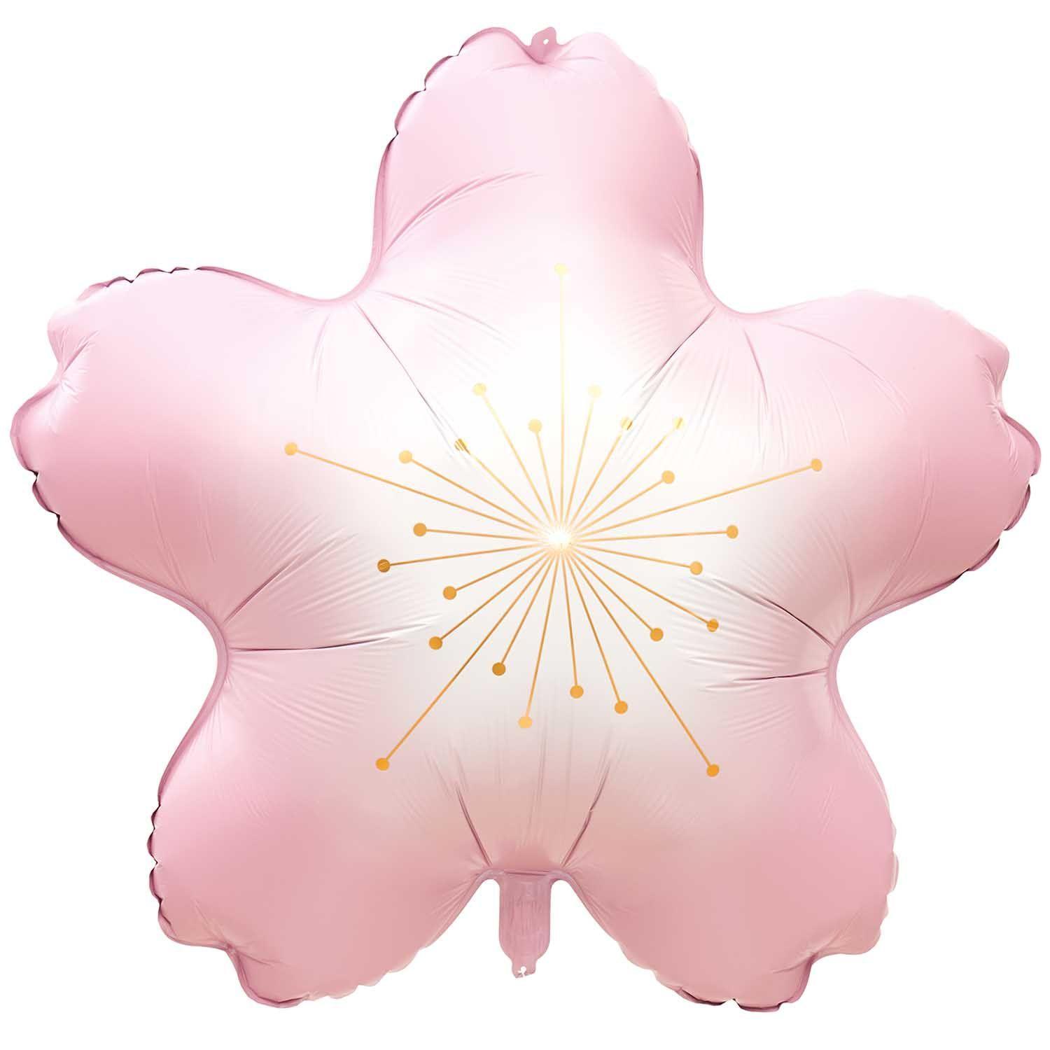 Vorderes Coverbild Folienballon Kirschblüte, rosa