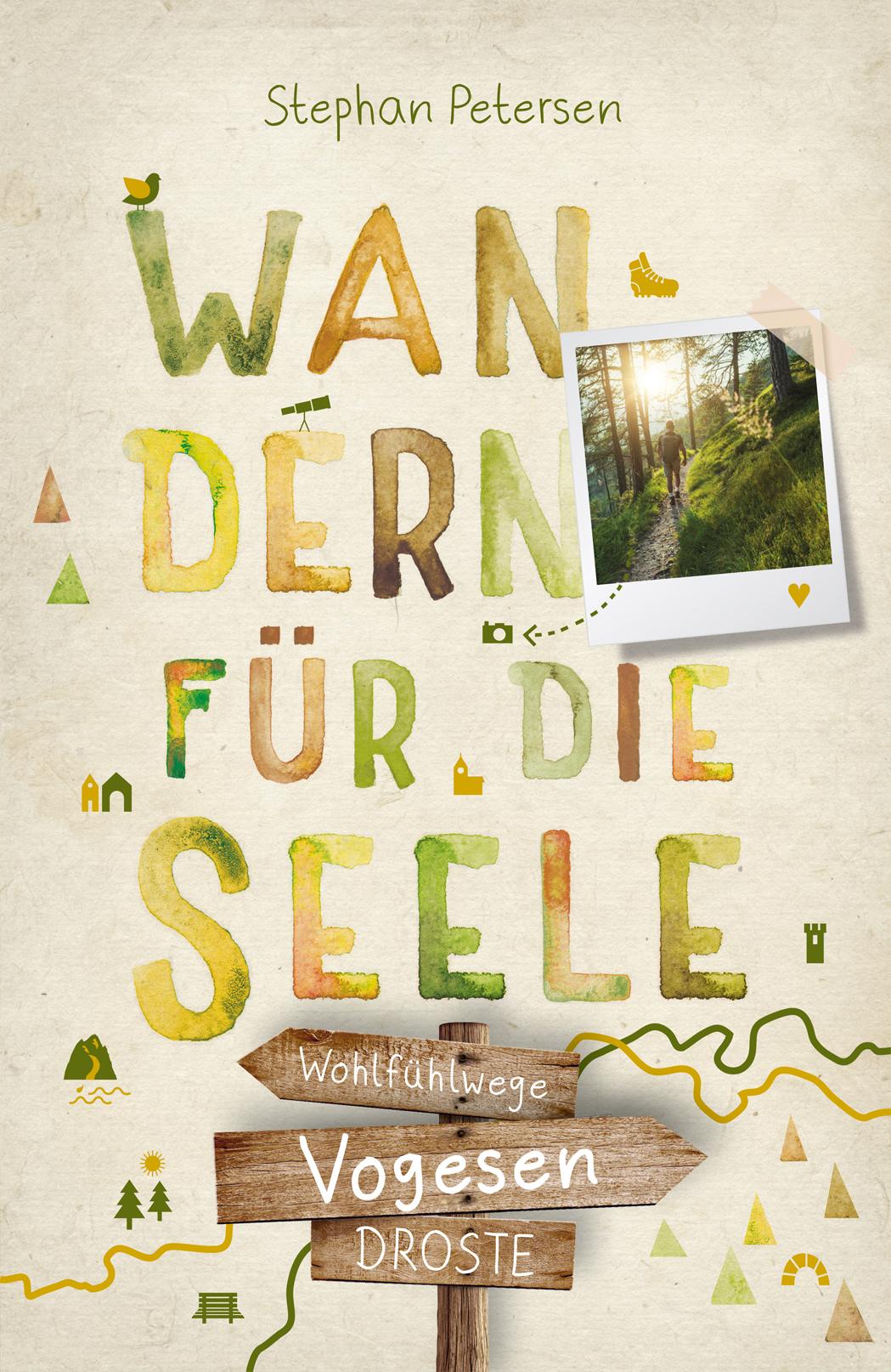 Vorderes Coverbild Vogesen. Wandern für die Seele