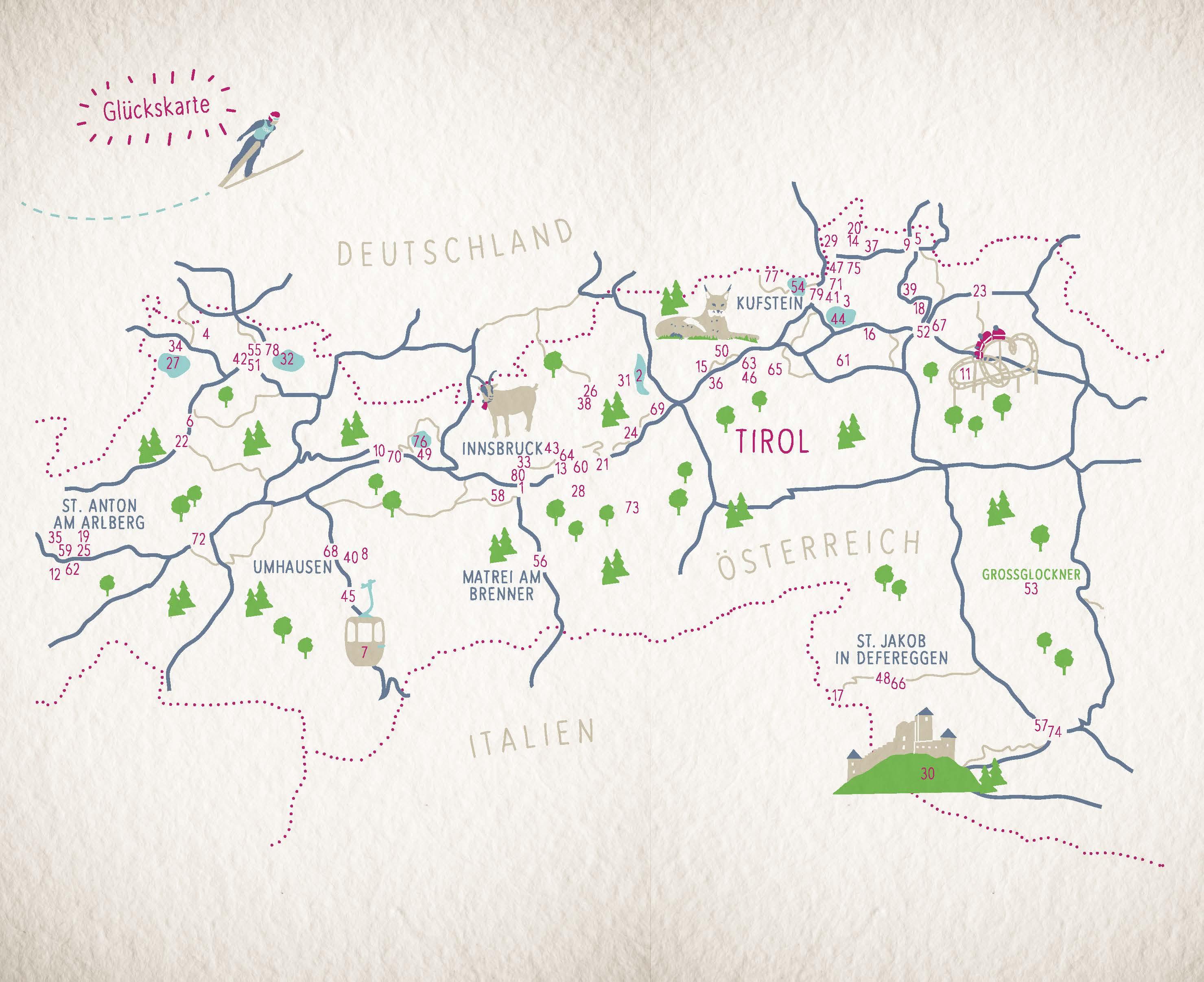 Beispielinhalt (Bild) Glücksorte in Tirol