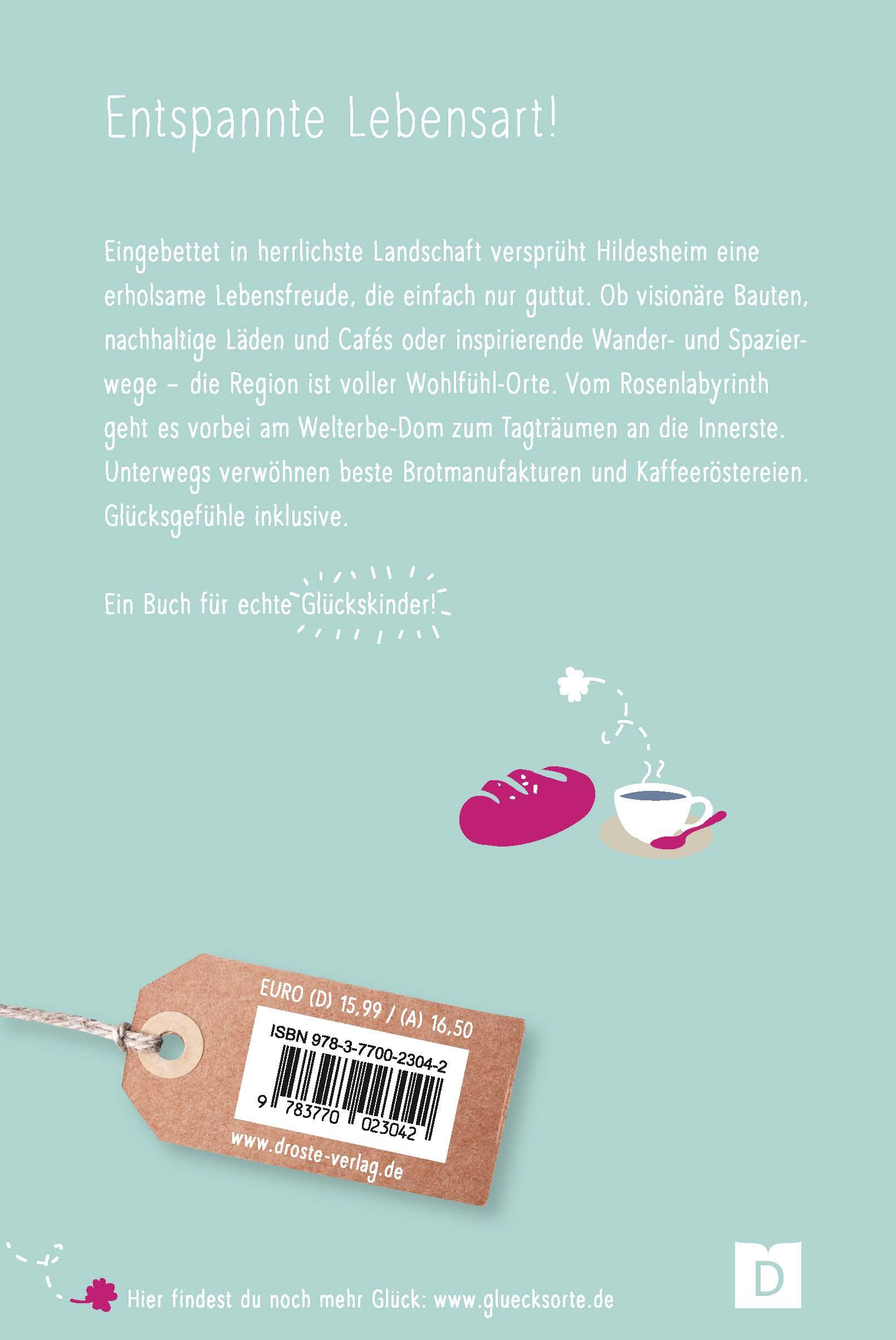 Rückseitencover Glücksorte in und um Hildesheim