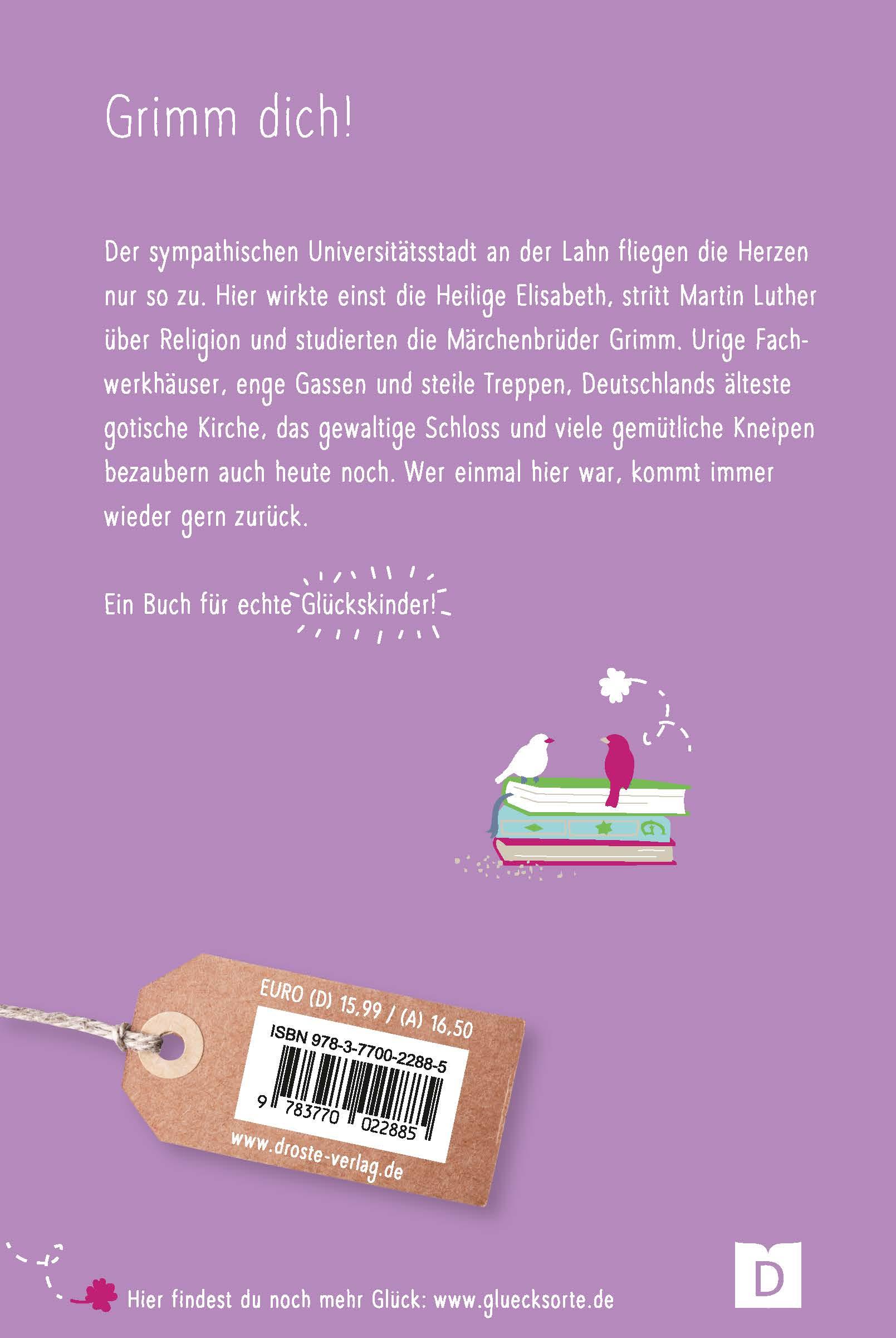 Rückseitencover Glücksorte in Marburg