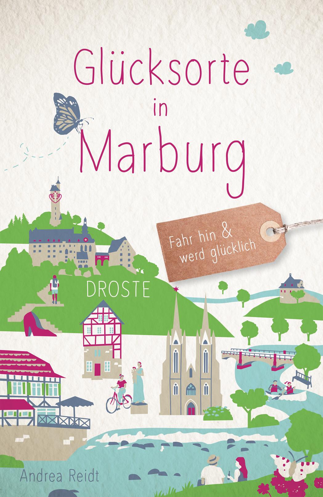 Vorderes Coverbild Glücksorte in Marburg