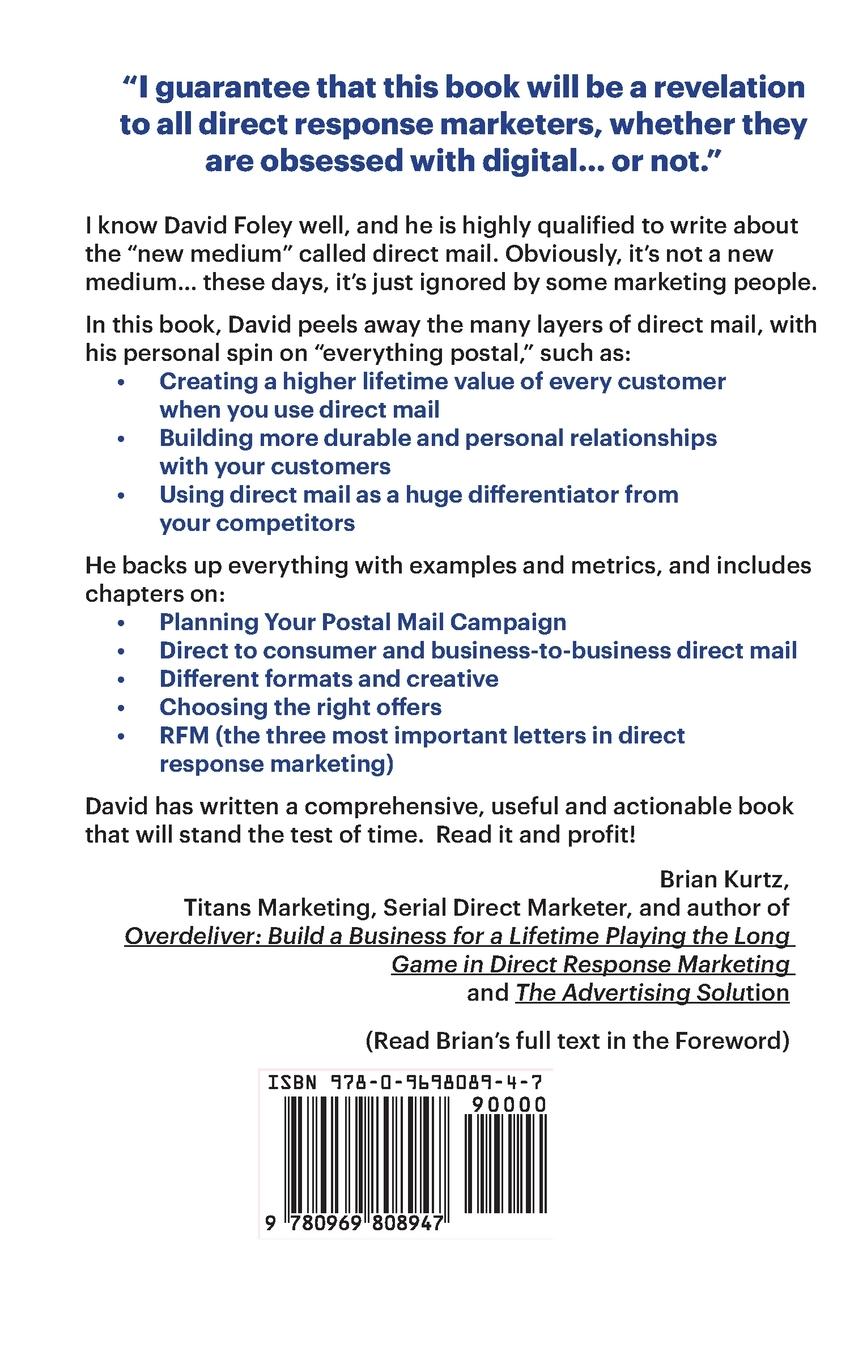 Rückseitencover Postal Mail Profits in a Digitally Obsessed Age