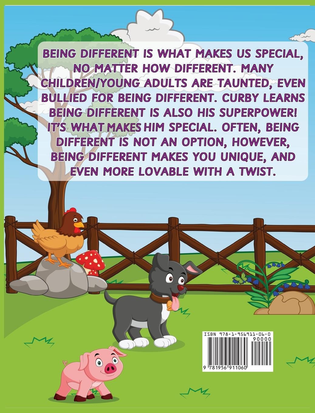 Rückseitencover Curby the Cow