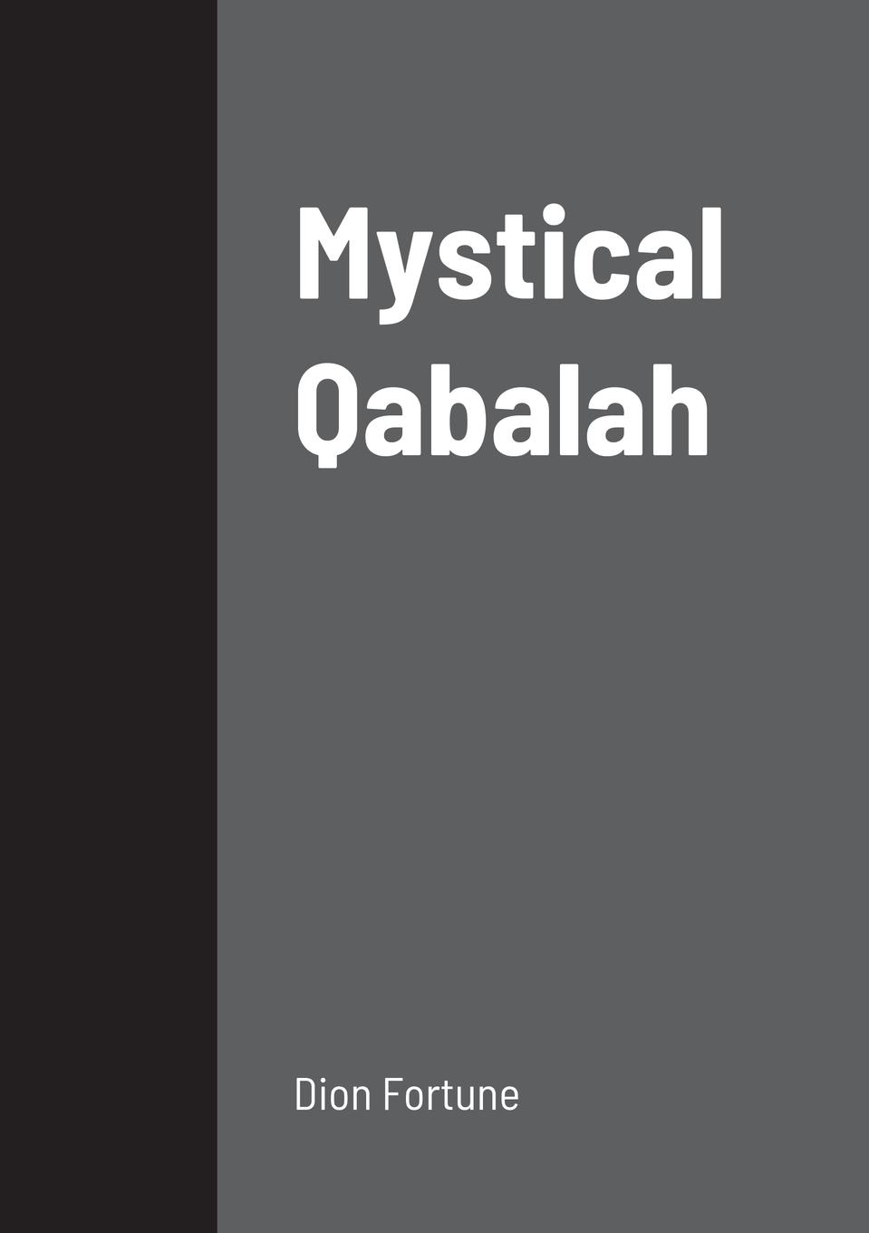 Vorderes Coverbild Mystical Qabalah