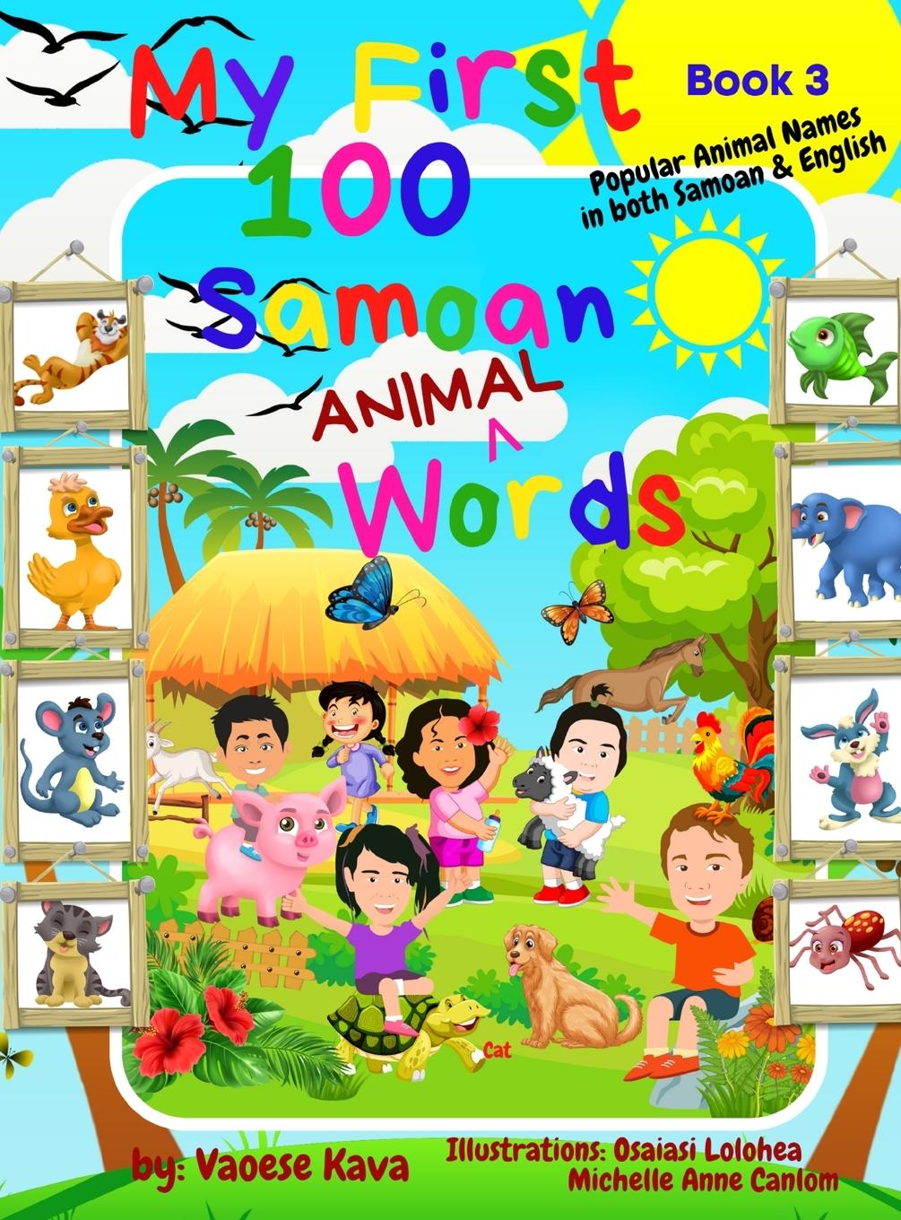 Vorderes Coverbild My First 100 Samoan Animal Words - Book 3