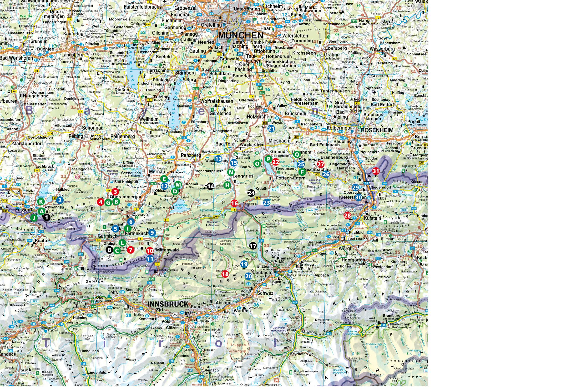 Beispielinhalt (Bild) ErlebnisWandern mit Kindern Münchner Berge