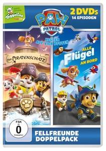Vorderes Coverbild Paw Patrol - Der Piratenschatz & Alle Flügel an Bord