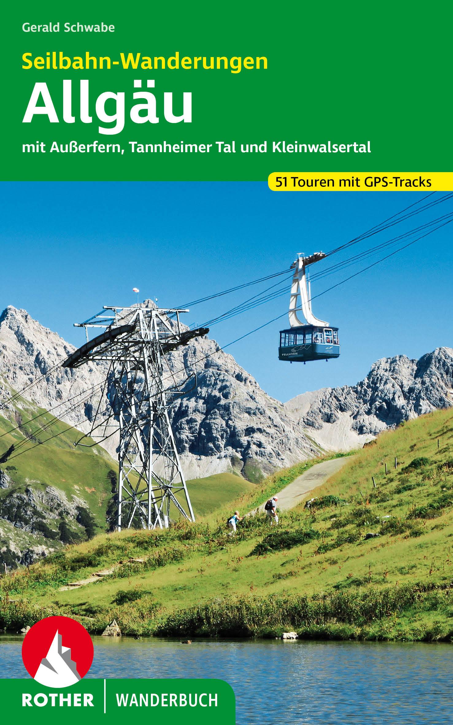 Vorderes Coverbild Seilbahn-Wanderungen Allgäu