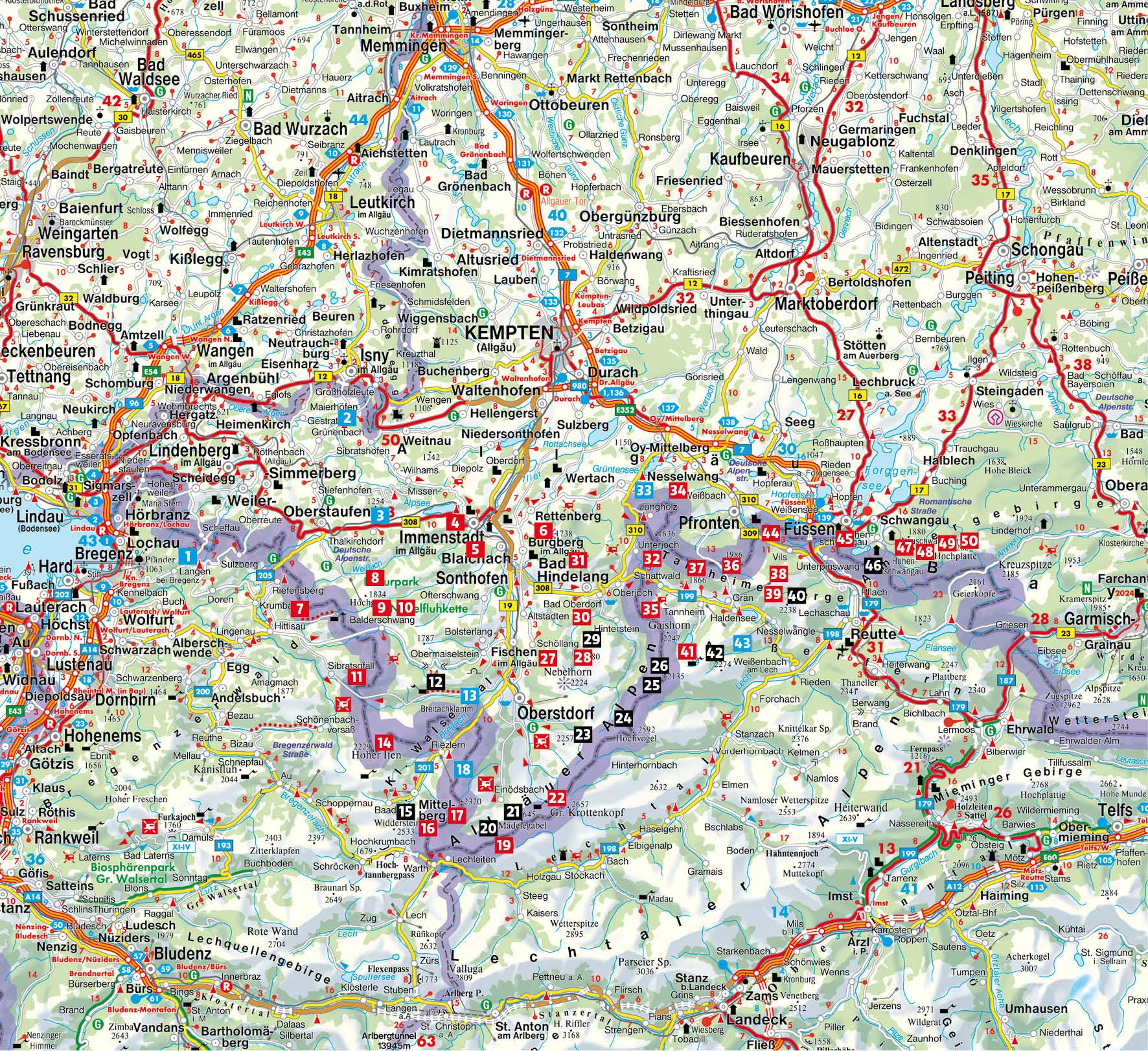 Beispielinhalt (Bild) Allgäuer Wanderberge
