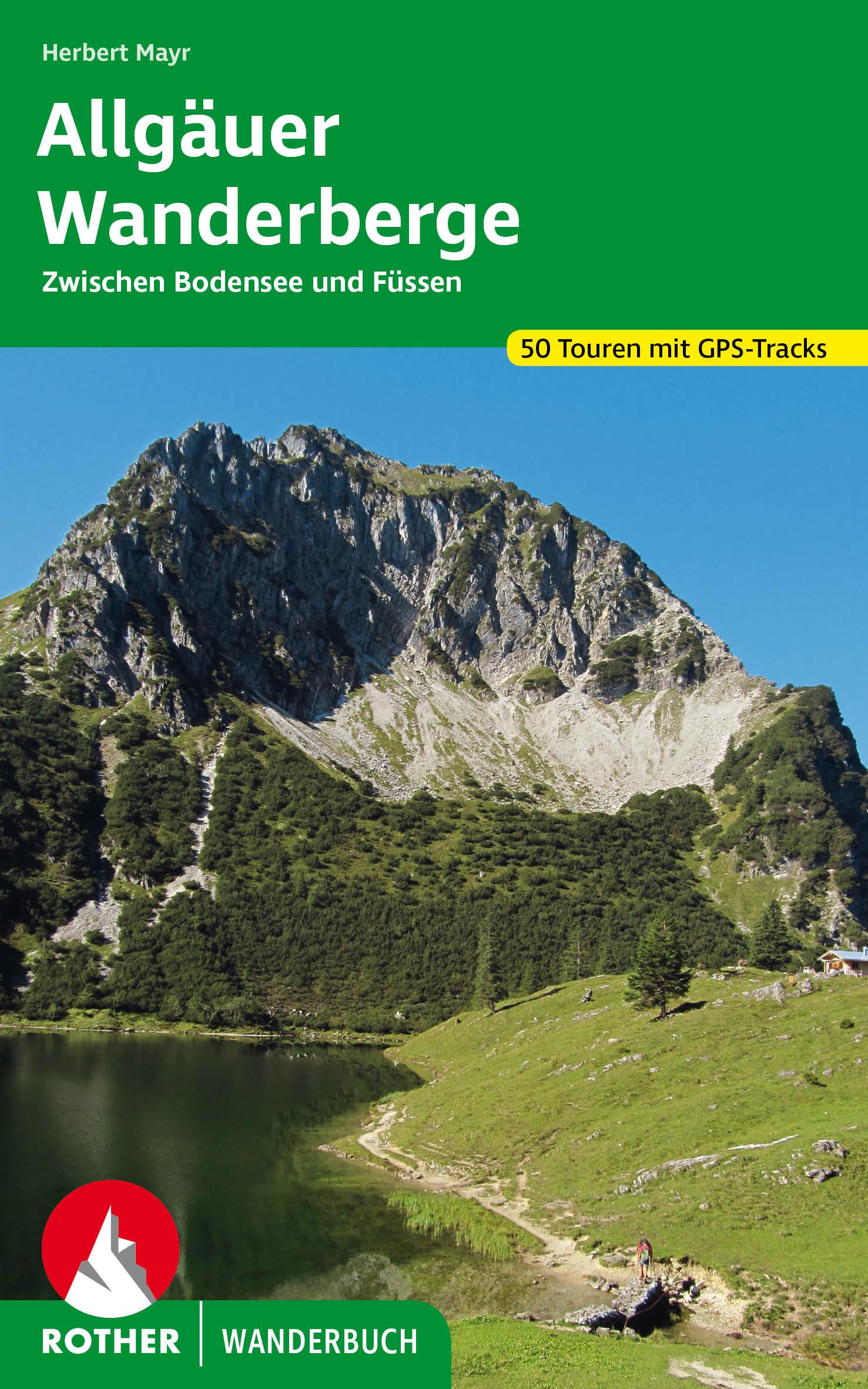 Vorderes Coverbild Allgäuer Wanderberge