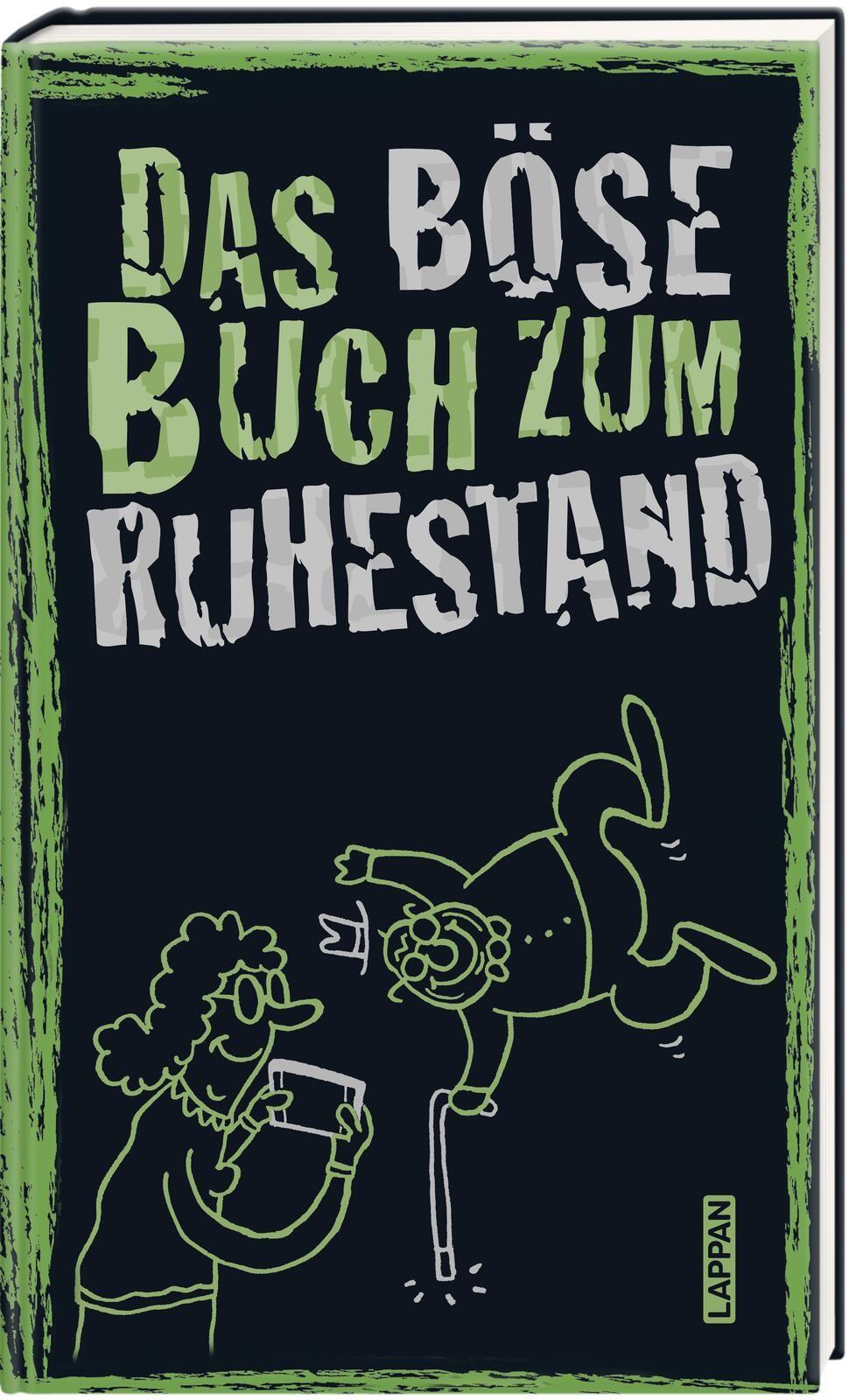 Vorderes Coverbild Das böse Buch zum Ruhestand