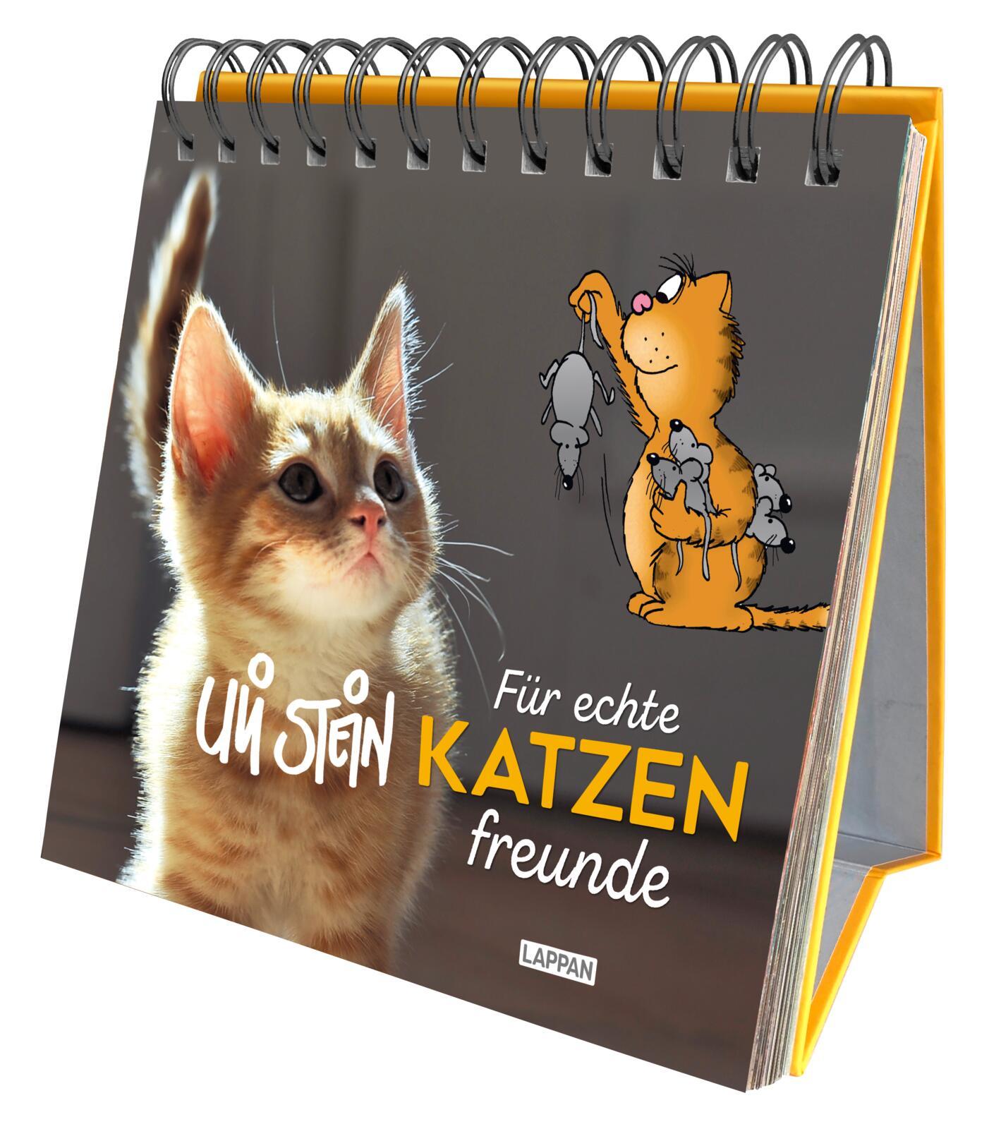 Vorderes Coverbild Uli Stein - Für echte Katzenfreunde