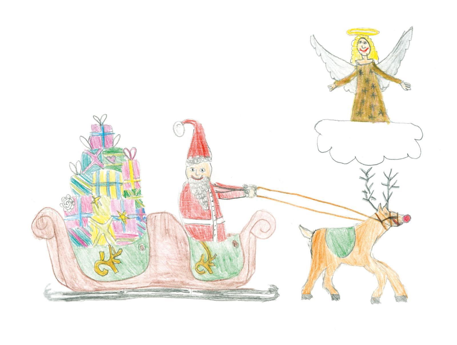 Beispielinhalt (Bild) Maria war nur schwanger bis zur Geburt - Adventskalender mit 24 Kinderweisheiten