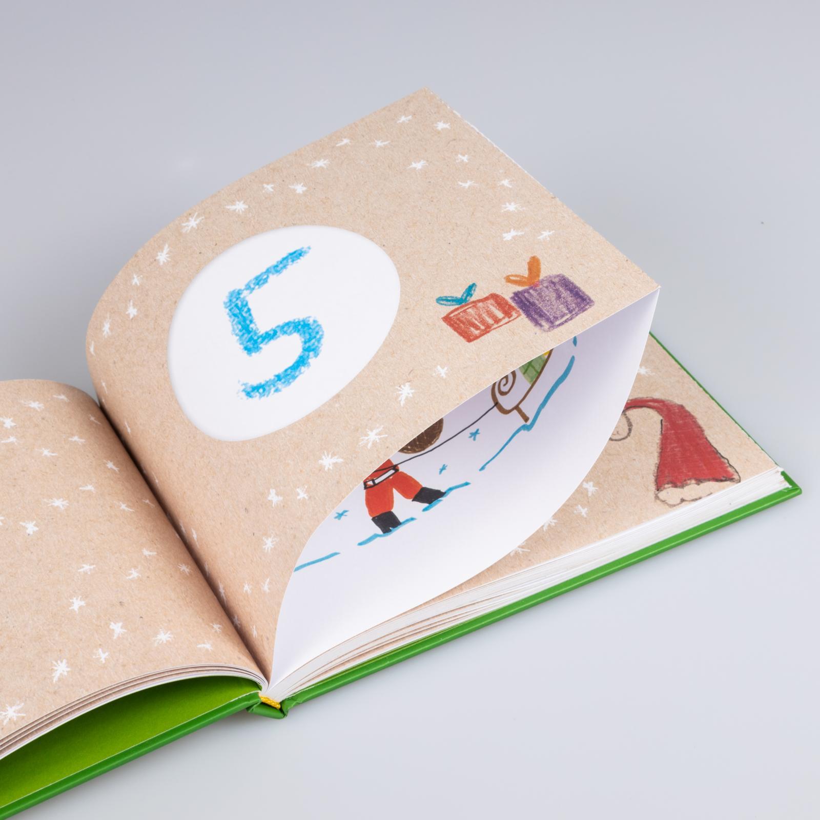 Beispielinhalt (Bild) Maria war nur schwanger bis zur Geburt - Adventskalender mit 24 Kinderweisheiten