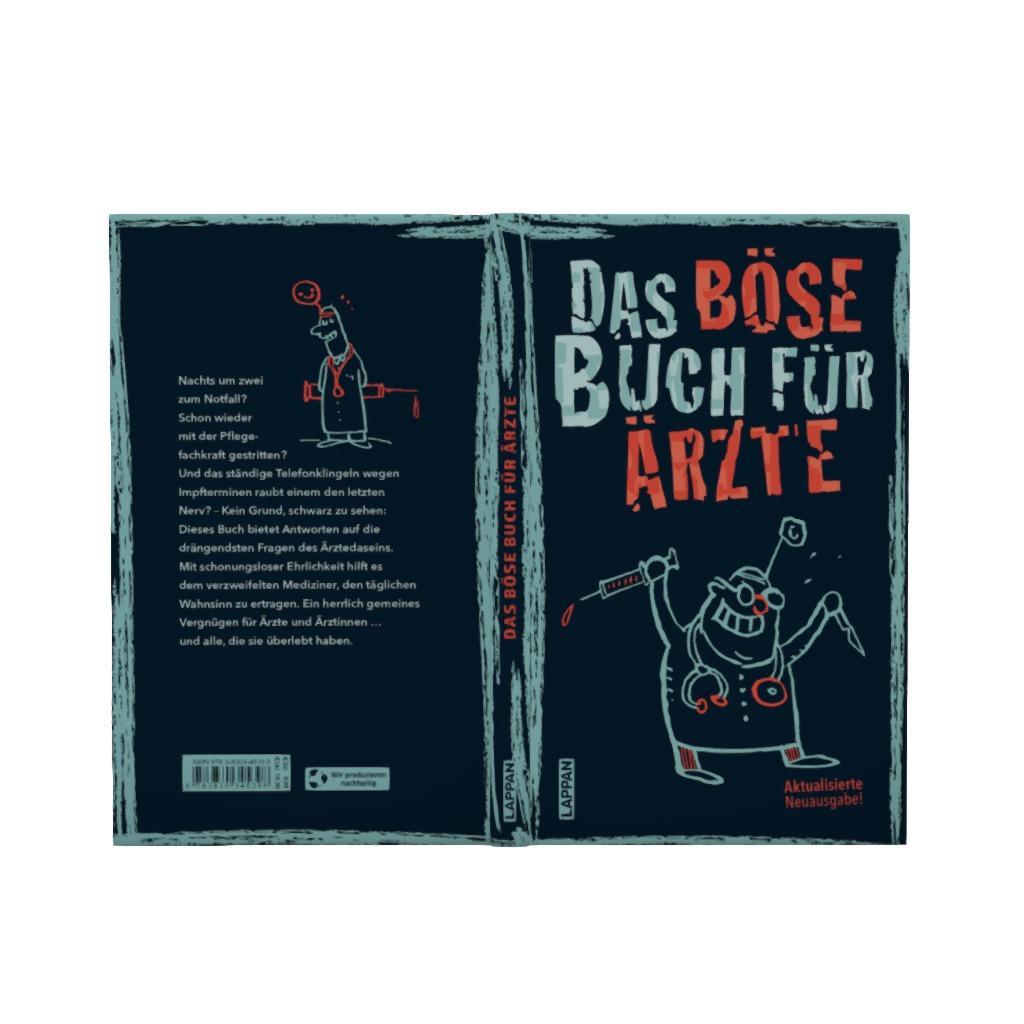 Beispielinhalt (Bild) Das böse Buch für Ärzte