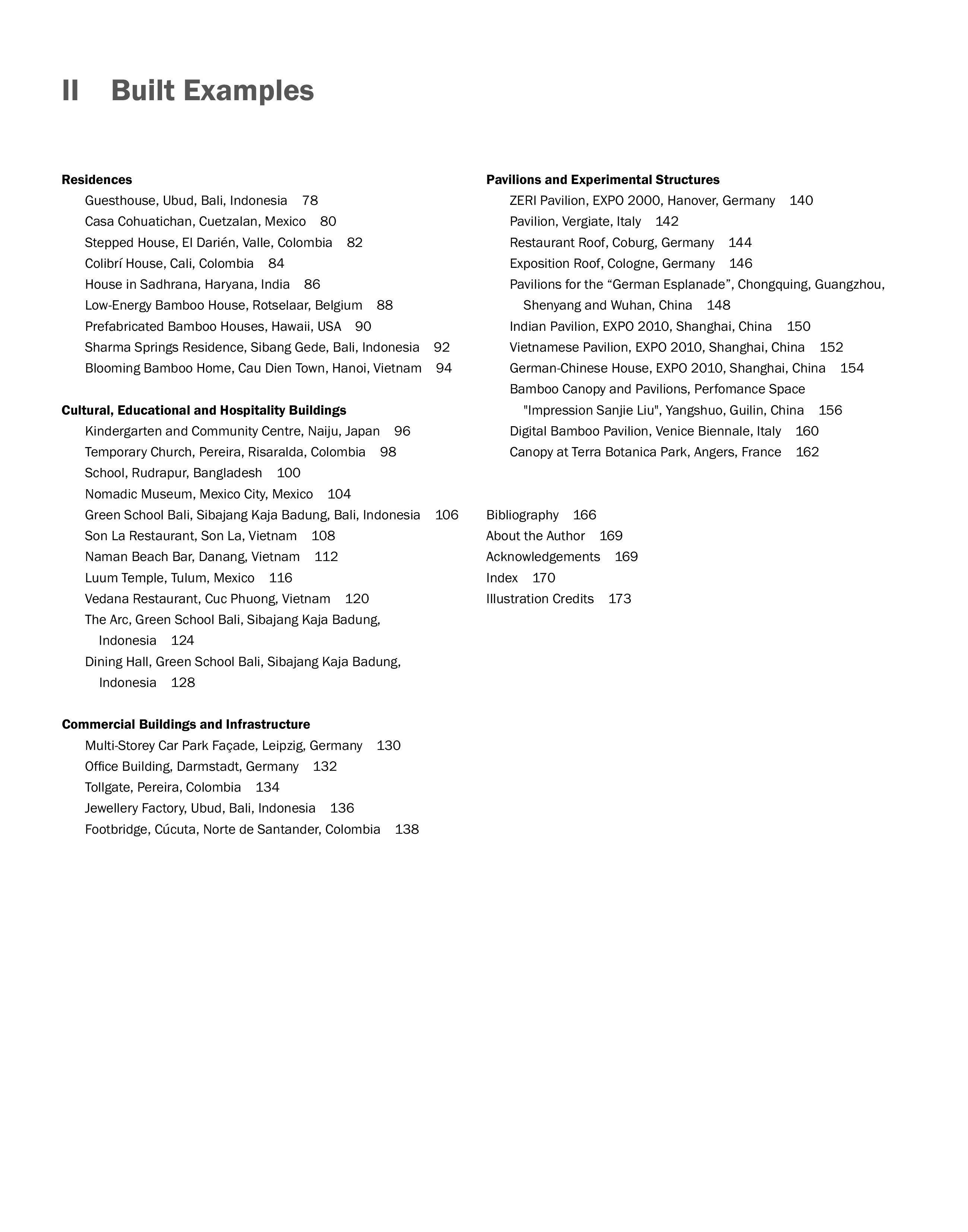 Beispielinhalt (Bild) Building with Bamboo