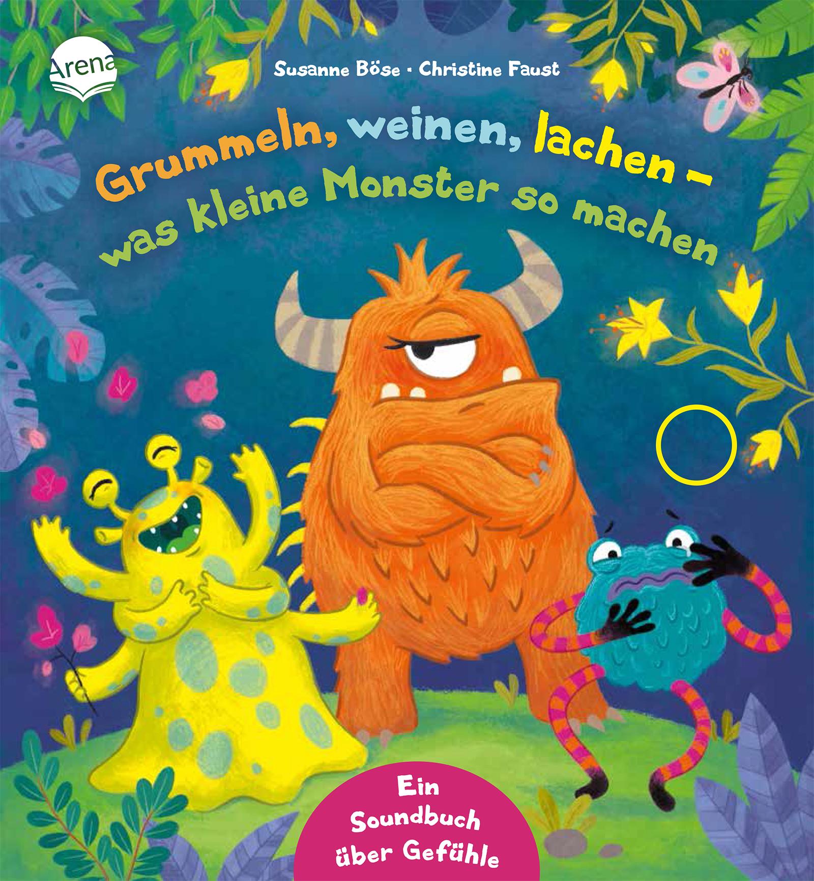 Vorderes Coverbild Grummeln, weinen, lachen - was kleine Monster so machen