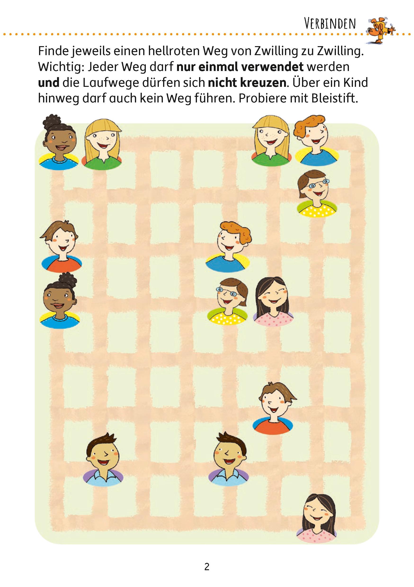 Beispielinhalt (Bild) Rätselblock ab 11 Jahre