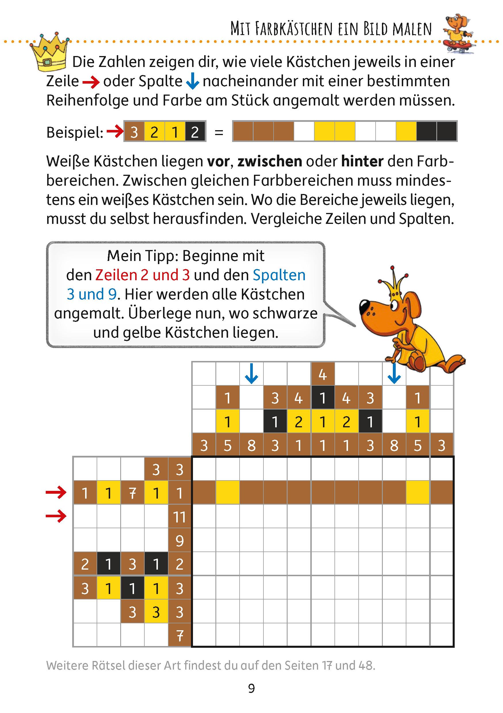 Beispielinhalt (Bild) Rätselblock ab 11 Jahre