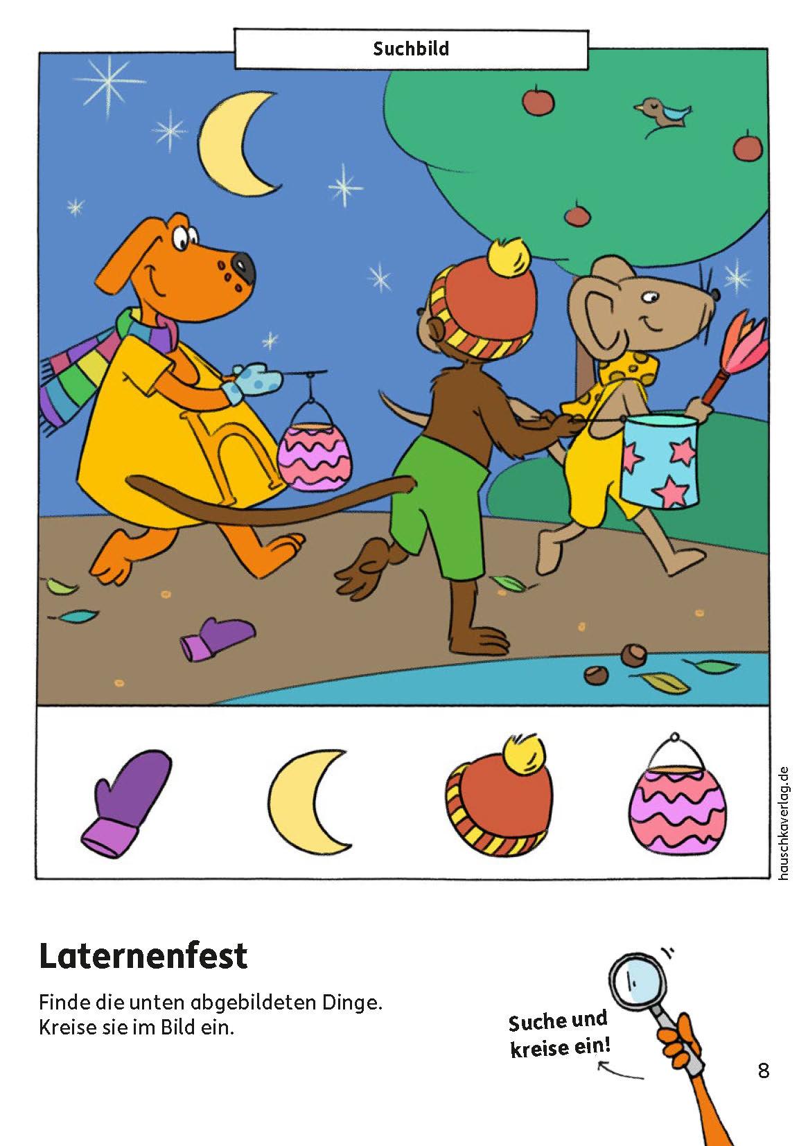 Beispielinhalt (Bild) Kindergartenblock ab 3 Jahre - Das kann ich schon!