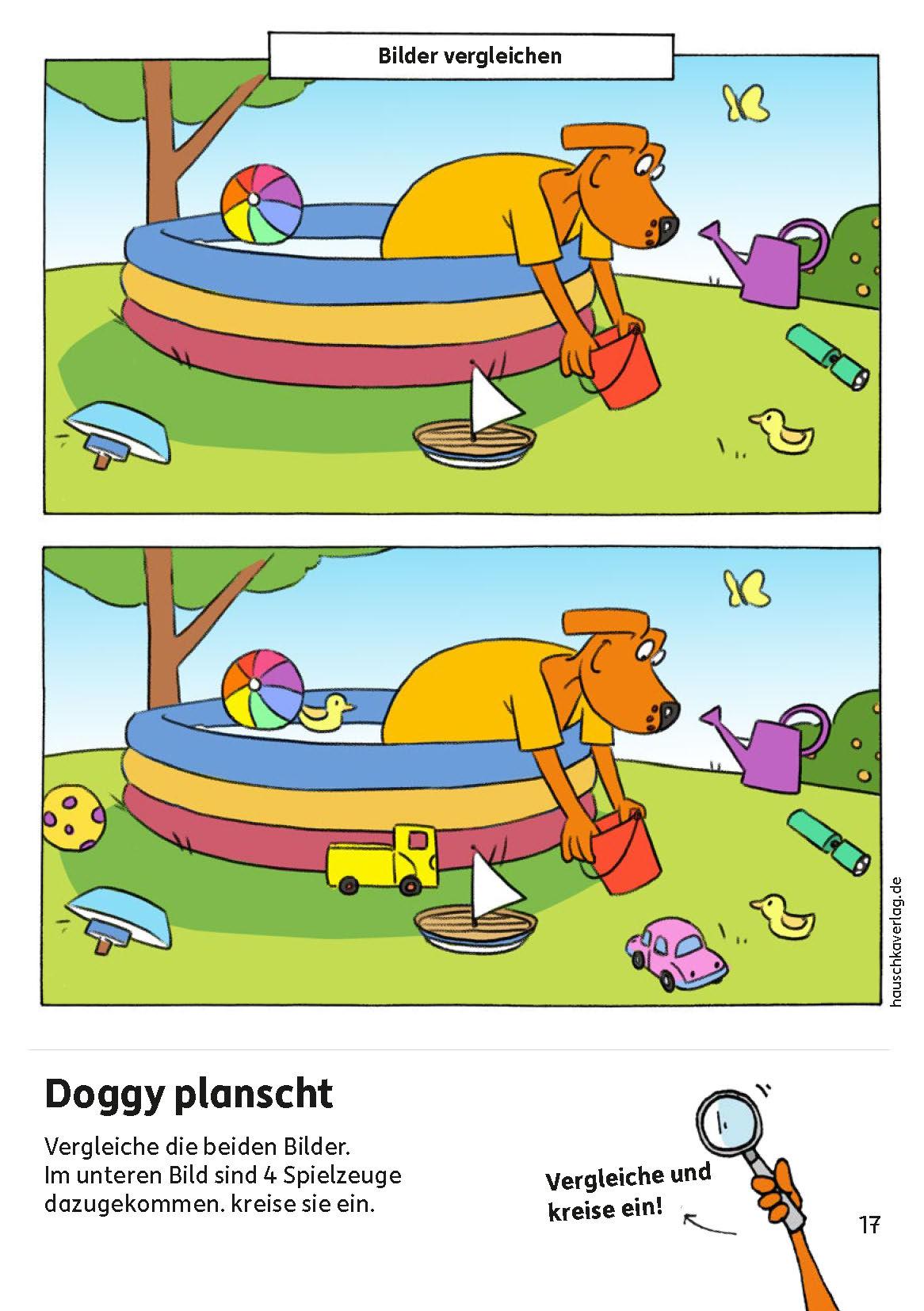 Beispielinhalt (Bild) Kindergartenblock ab 3 Jahre - Das kann ich schon!