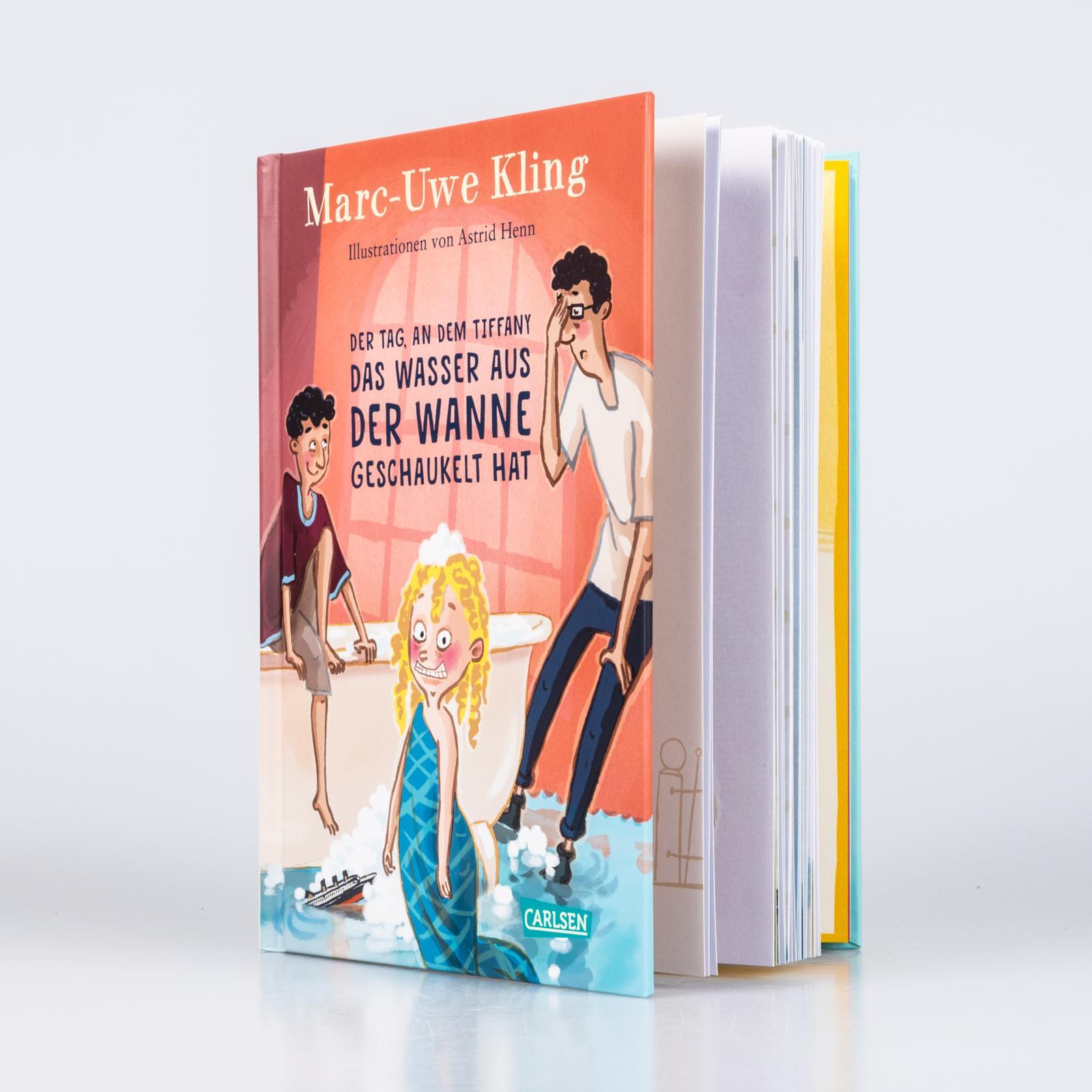 Beispielinhalt (Bild) Der Tag, an dem Tiffany das Wasser aus der Wanne geschaukelt hat