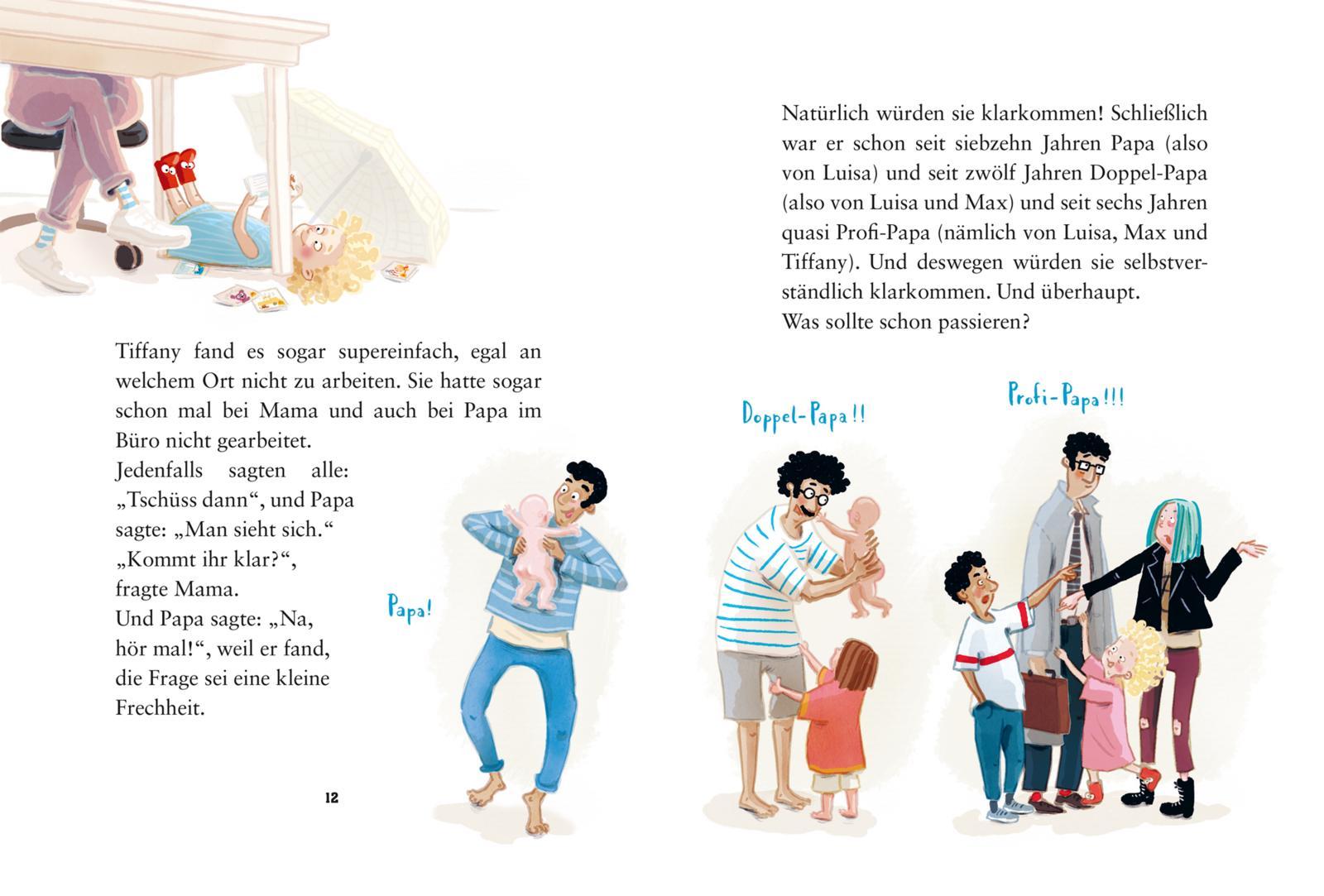 Beispielinhalt (Bild) Der Tag, an dem Tiffany das Wasser aus der Wanne geschaukelt hat