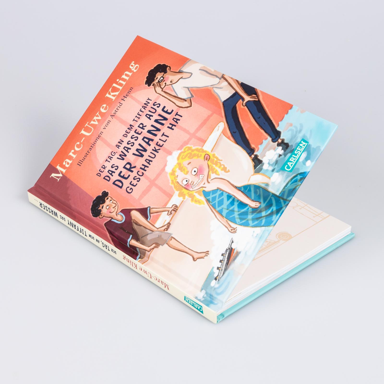 Beispielinhalt (Bild) Der Tag, an dem Tiffany das Wasser aus der Wanne geschaukelt hat