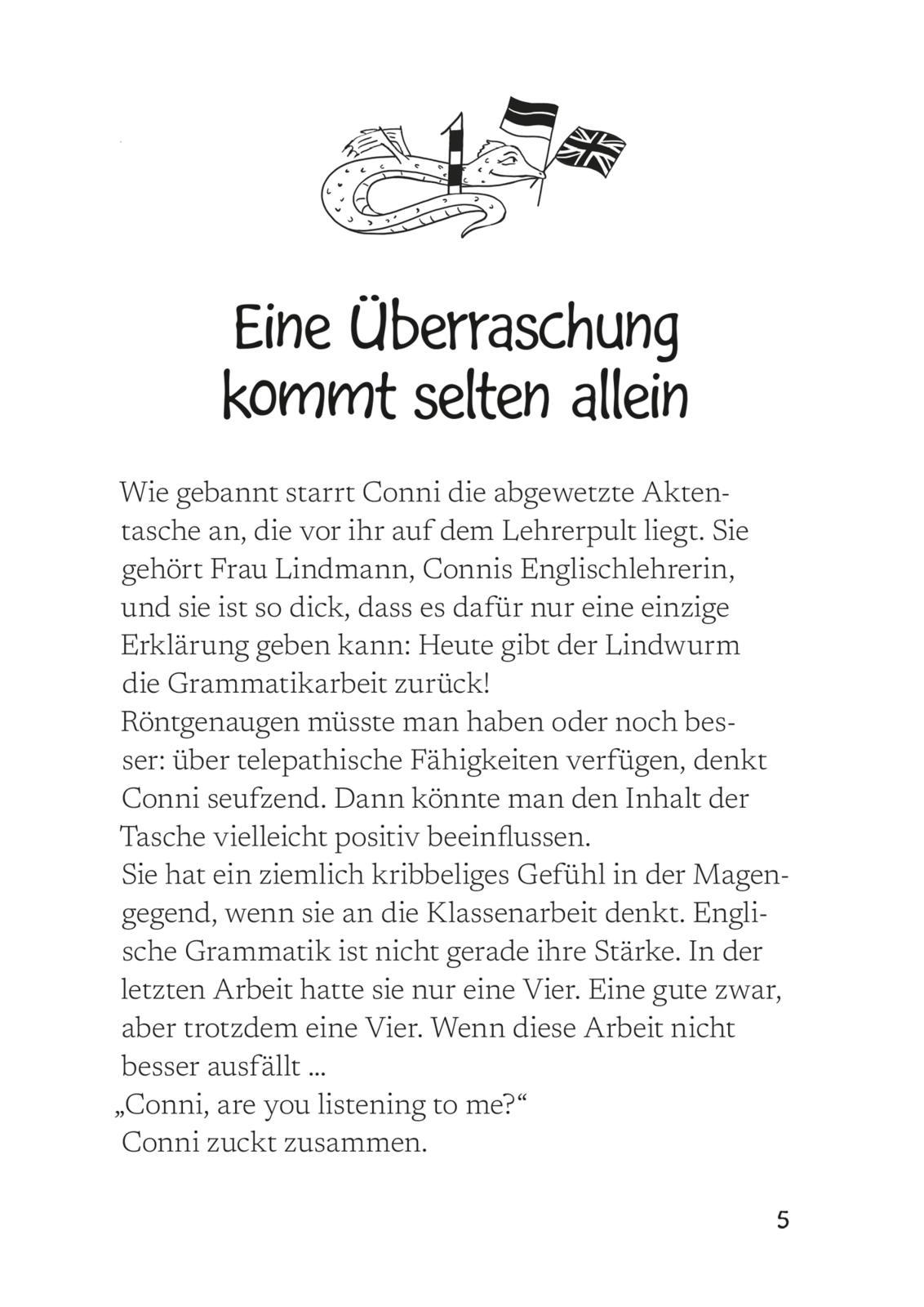 Beispielinhalt (Bild) Conni & Co 3: Conni und die Austauschschülerin