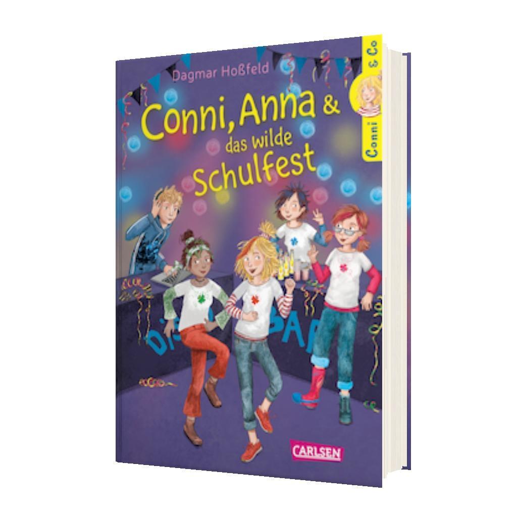 Beispielinhalt (Bild) Conni & Co 4: Conni, Anna und das wilde Schulfest