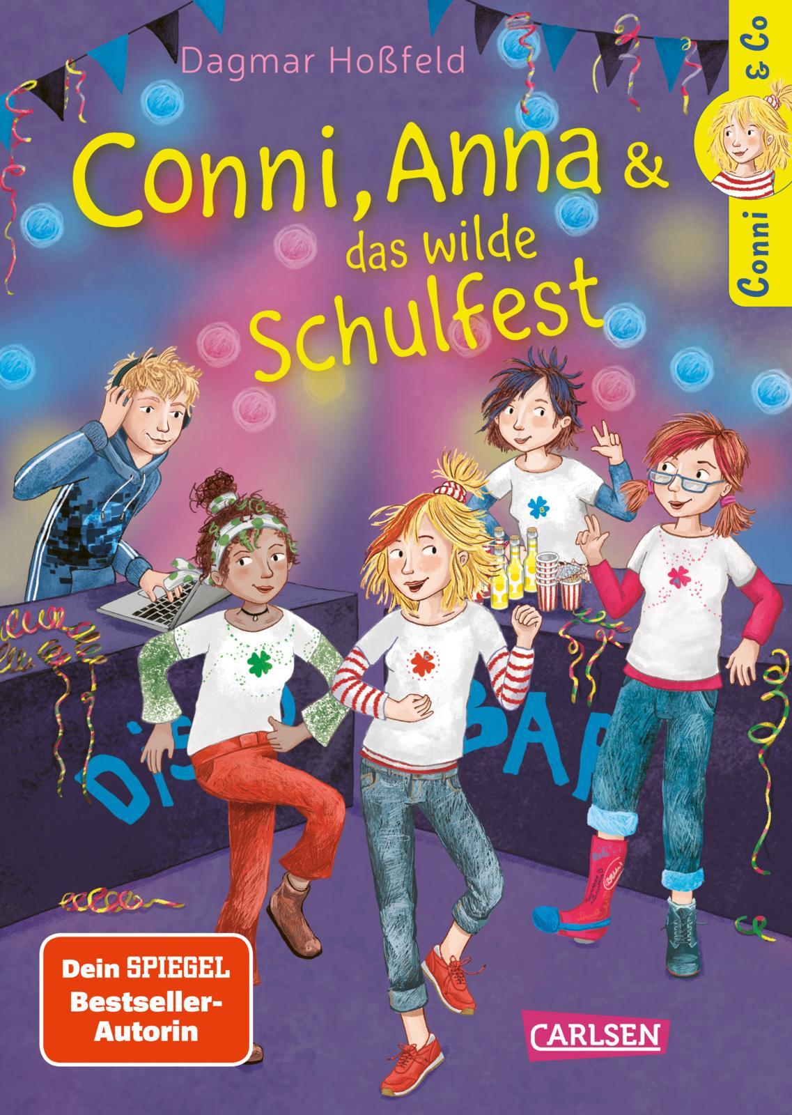 Vorderes Coverbild Conni & Co 4: Conni, Anna und das wilde Schulfest