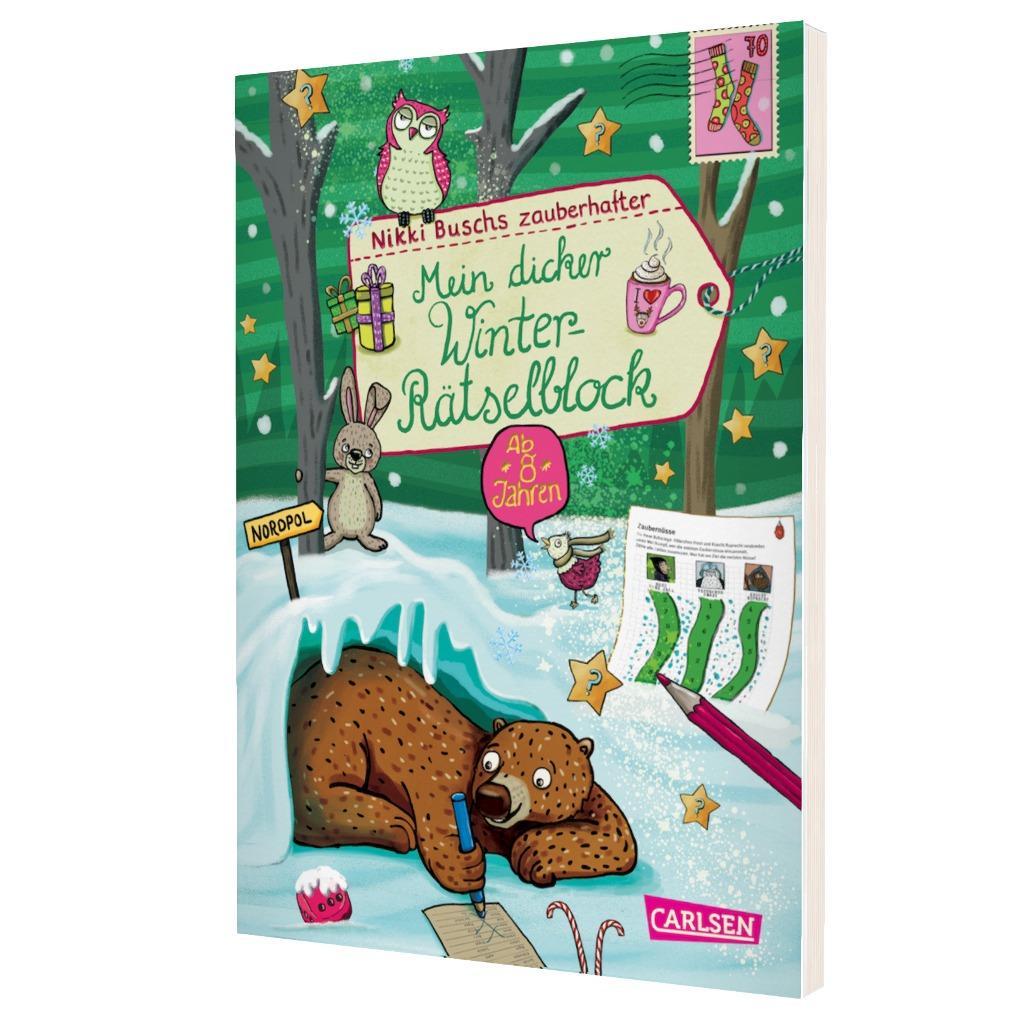 Beispielinhalt (Bild) Mein dicker Winter-Rätselblock